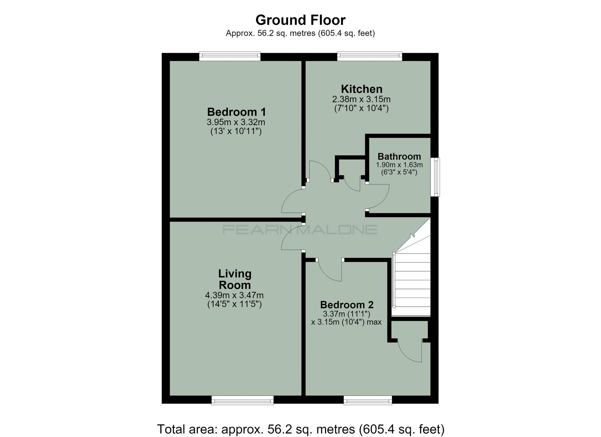 45 Clarendon Street, Coventry floorplan