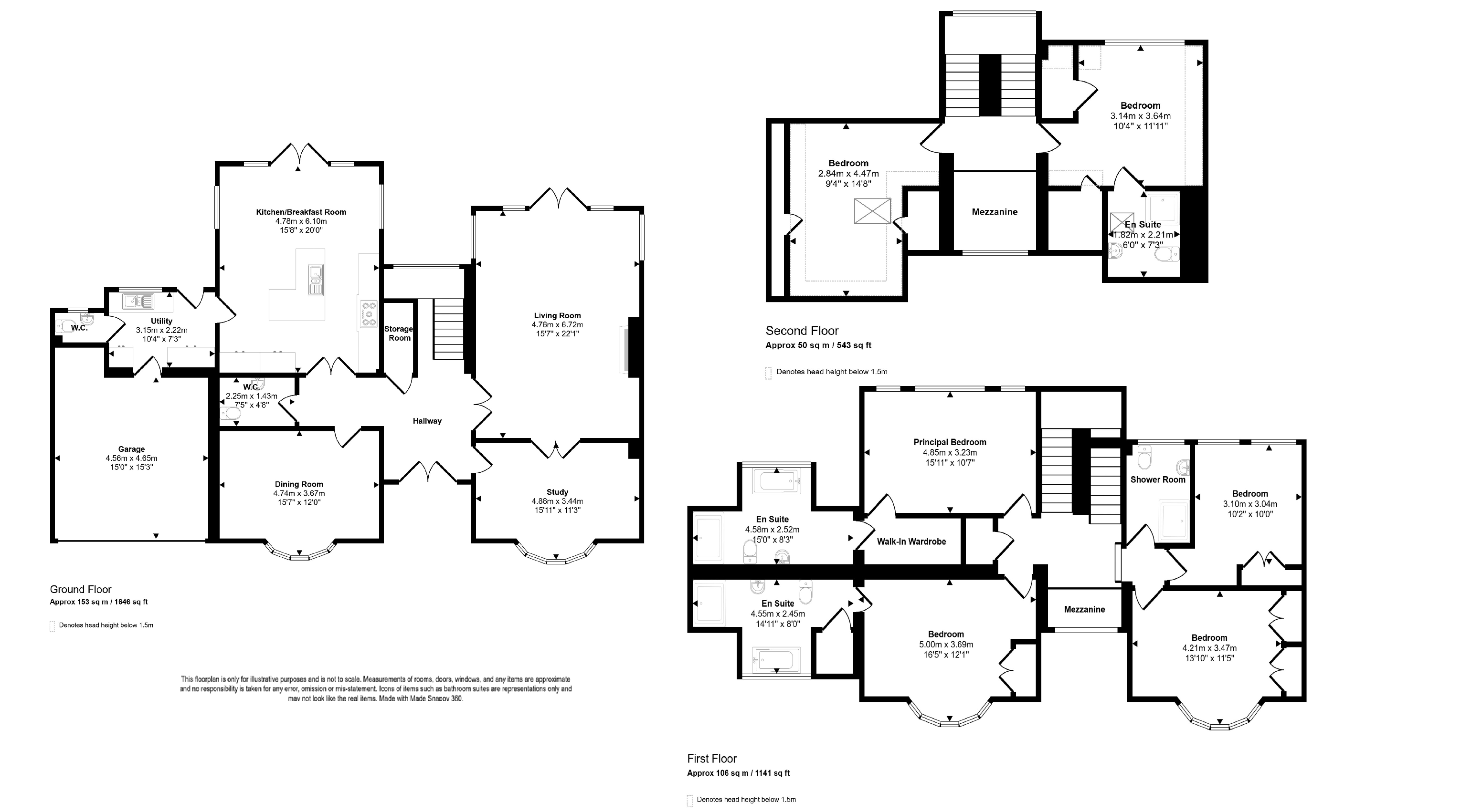 31, Oakwood Avenue, Purley floorplan