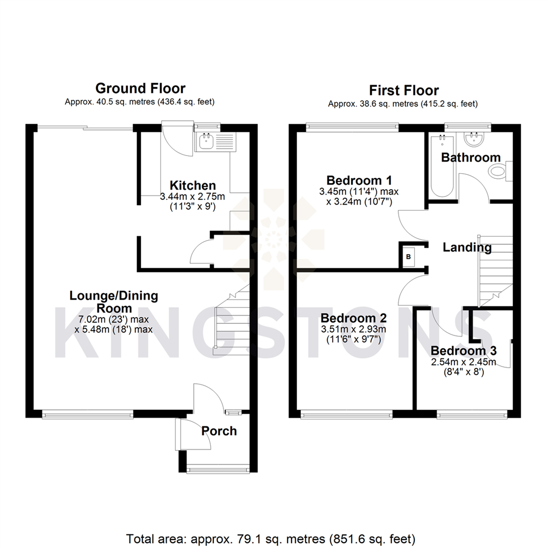 7, Vincent Close, Melksham floorplan