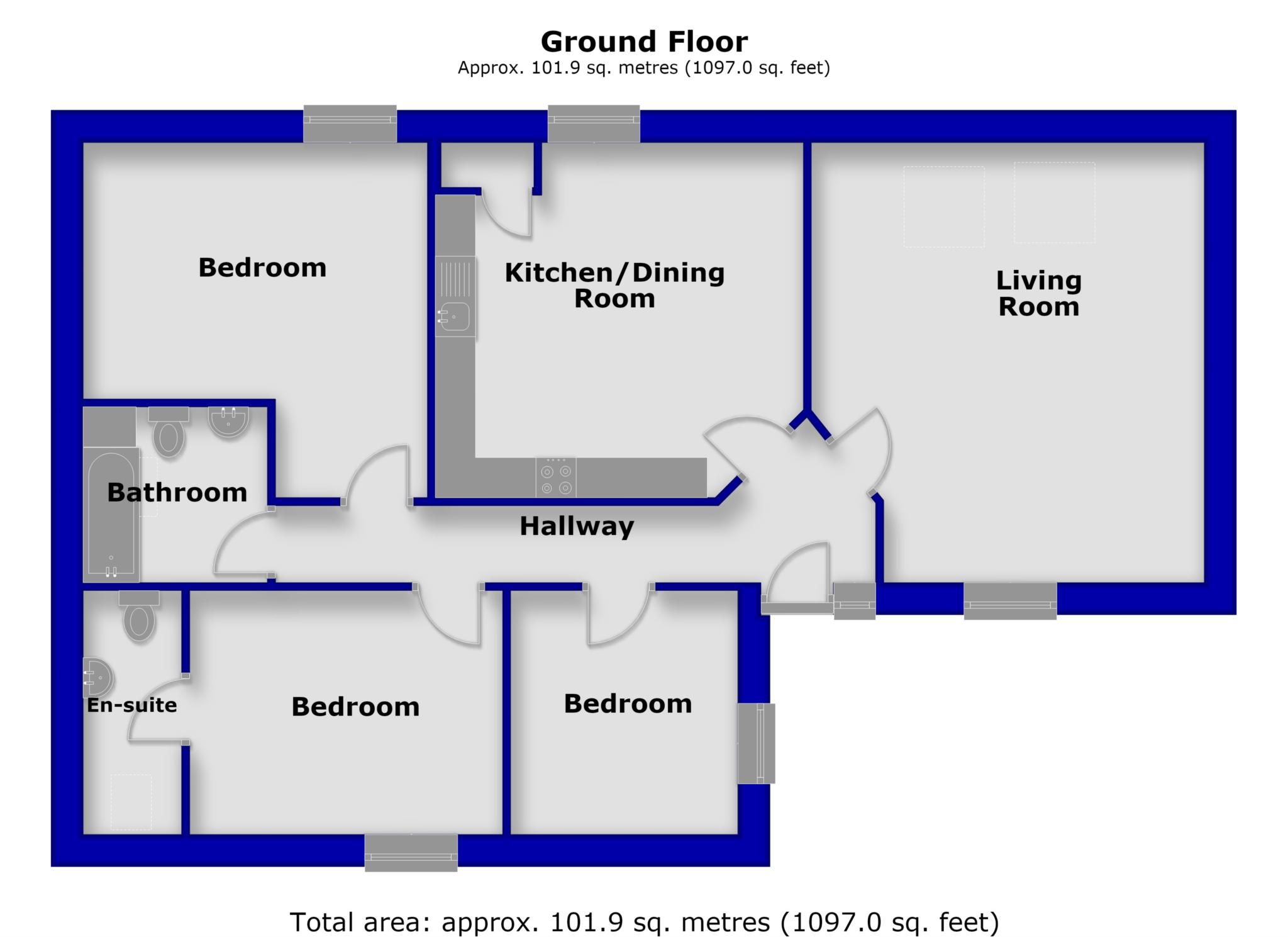 7, Lovesgrove Farm Stables, Aberystwyth floorplan