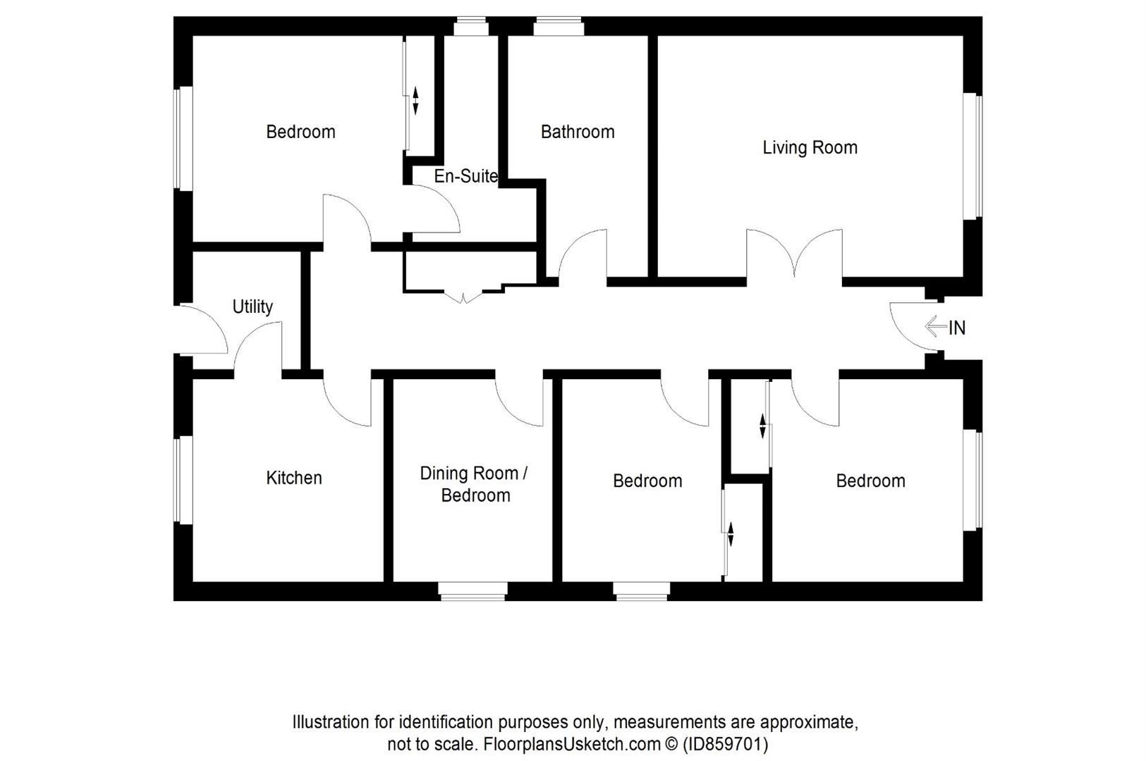 John Knox Gardens, Glenrothes KY7, 4 bedroom detached bungalow for sale