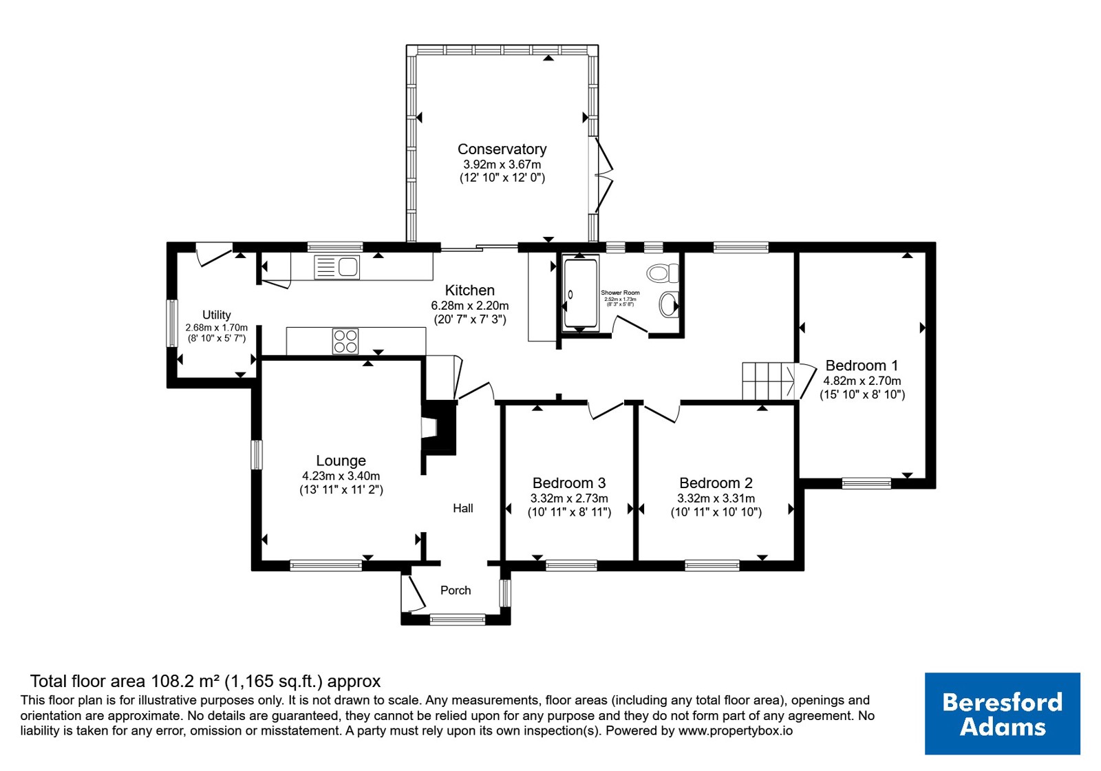 Waverley,, Bryn Mawr Road, Flintshire floorplan