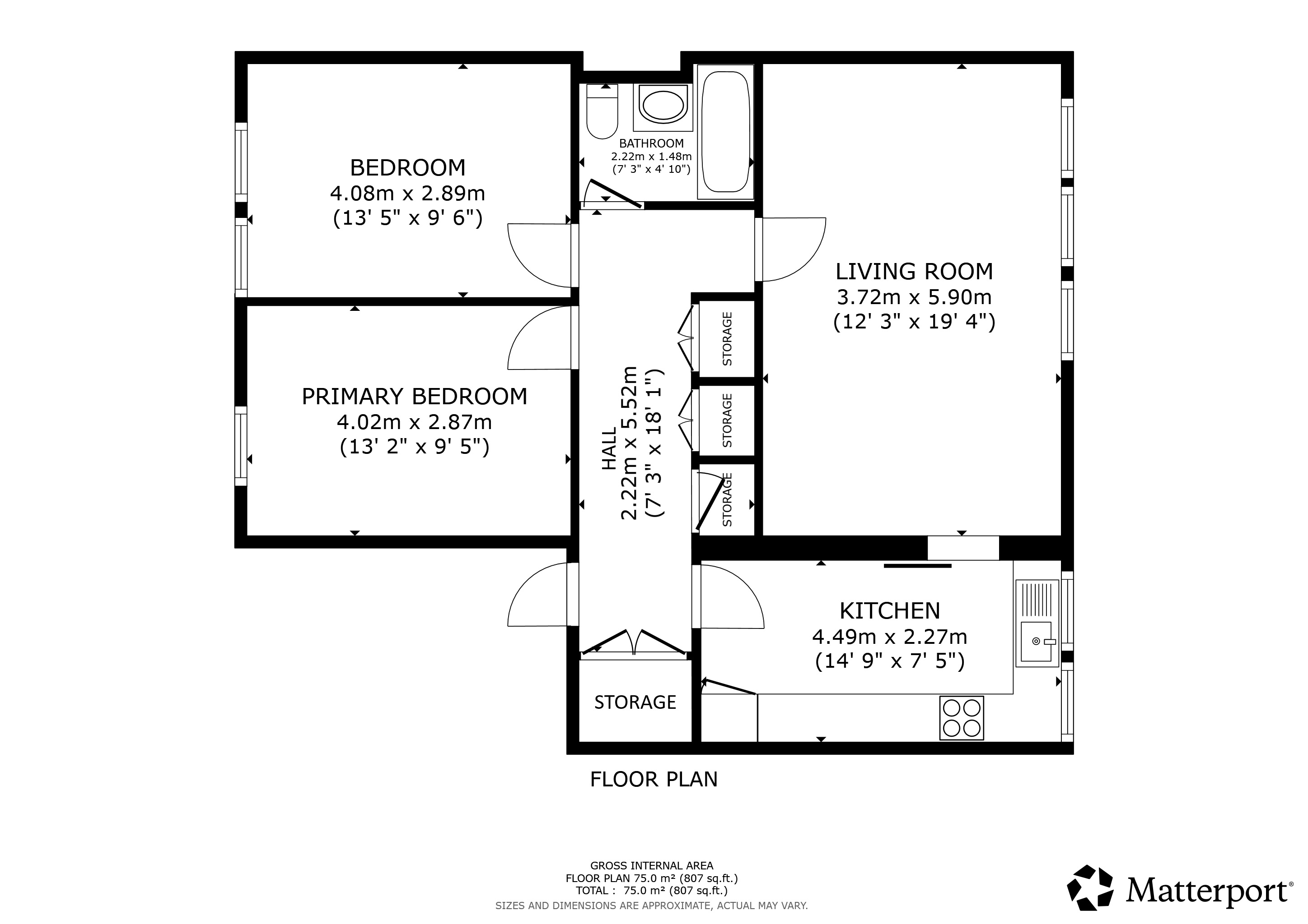 Clarence Gardens, Hyndland floorplan