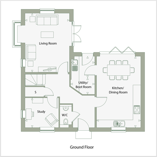 Evers Road, Faversham floorplan