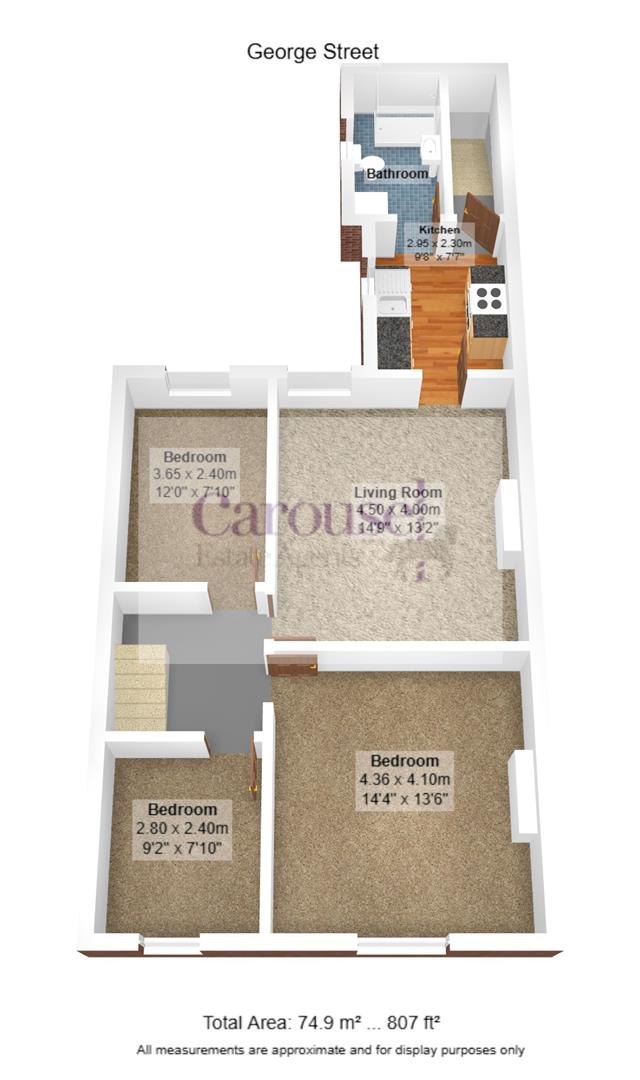 14, George Street, Gateshead floorplan