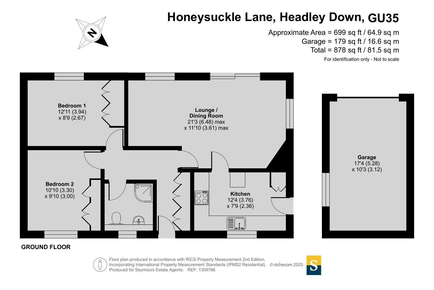 Trespassers W,, Honeysuckle Lane, Hampshire floorplan