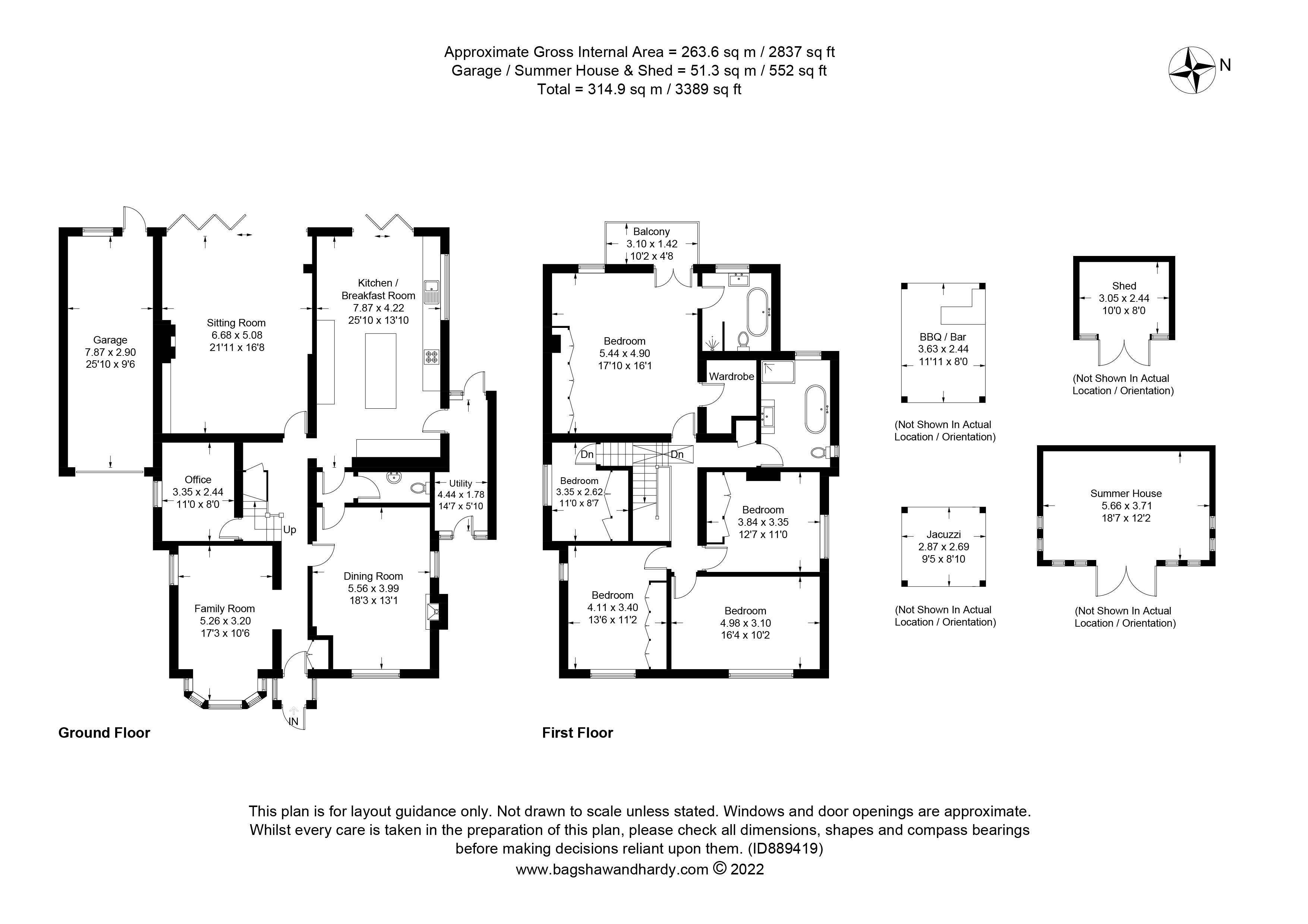 17, Wray Lane, Surrey floorplan