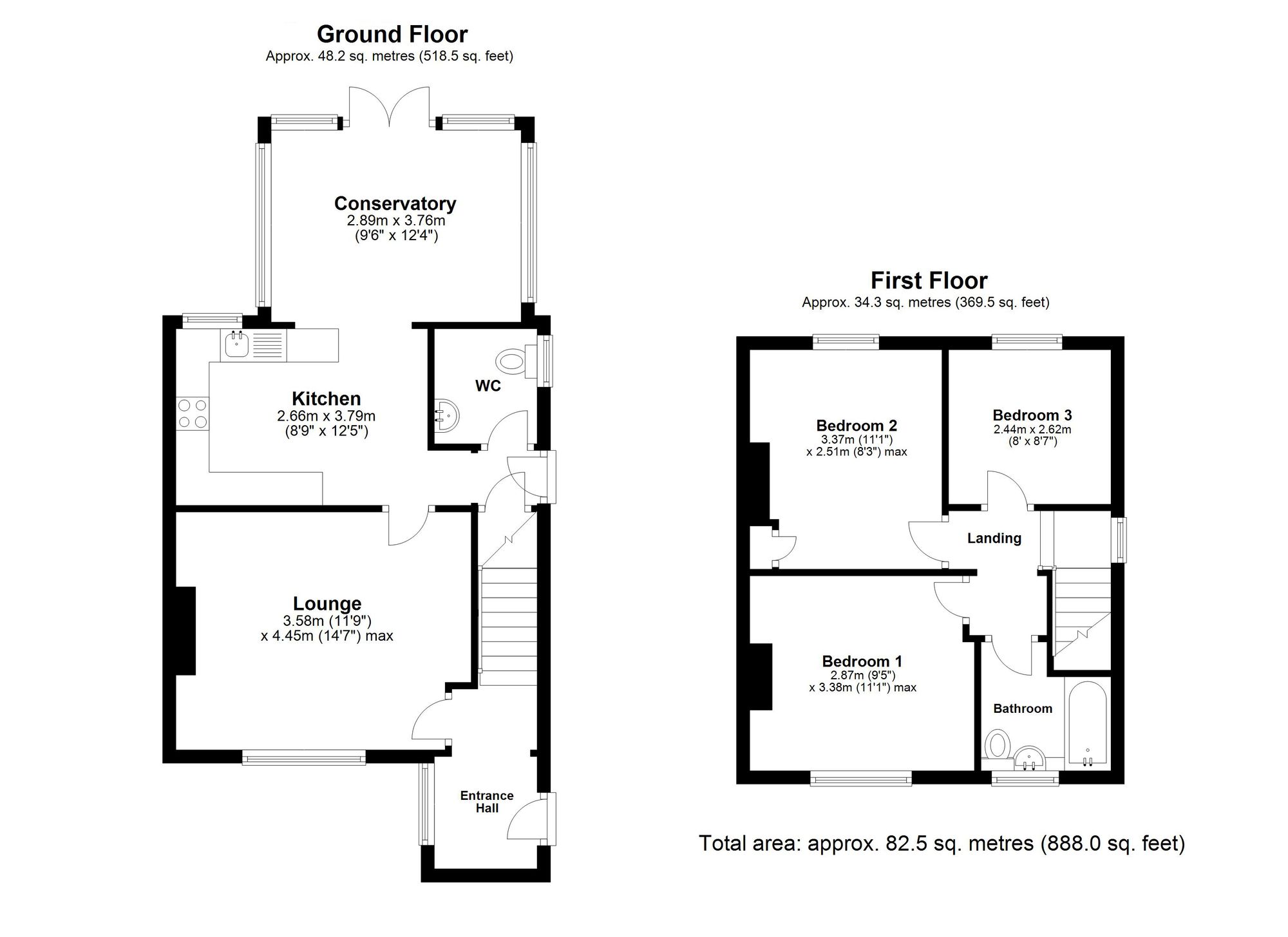 20 Water Lane, Royston floorplan