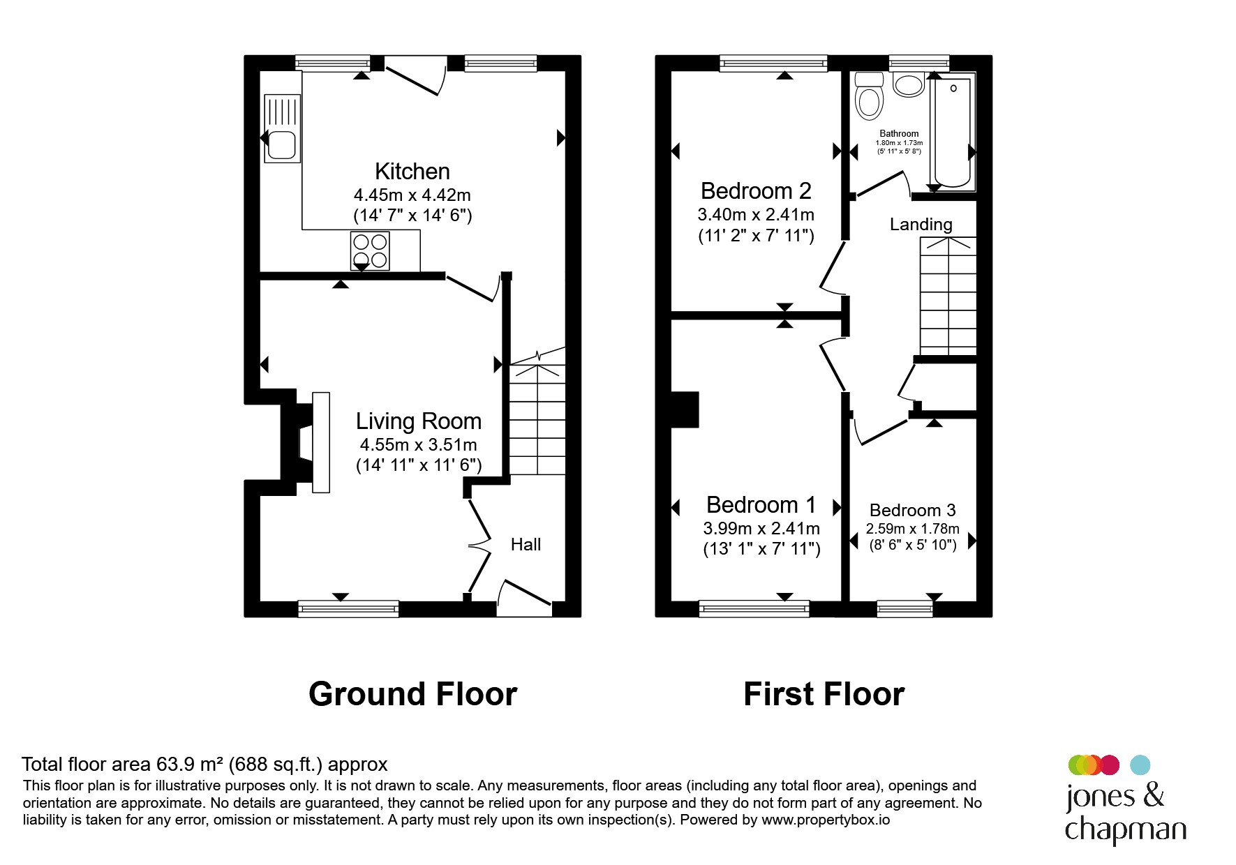 10, Langley Close, Wirral floorplan