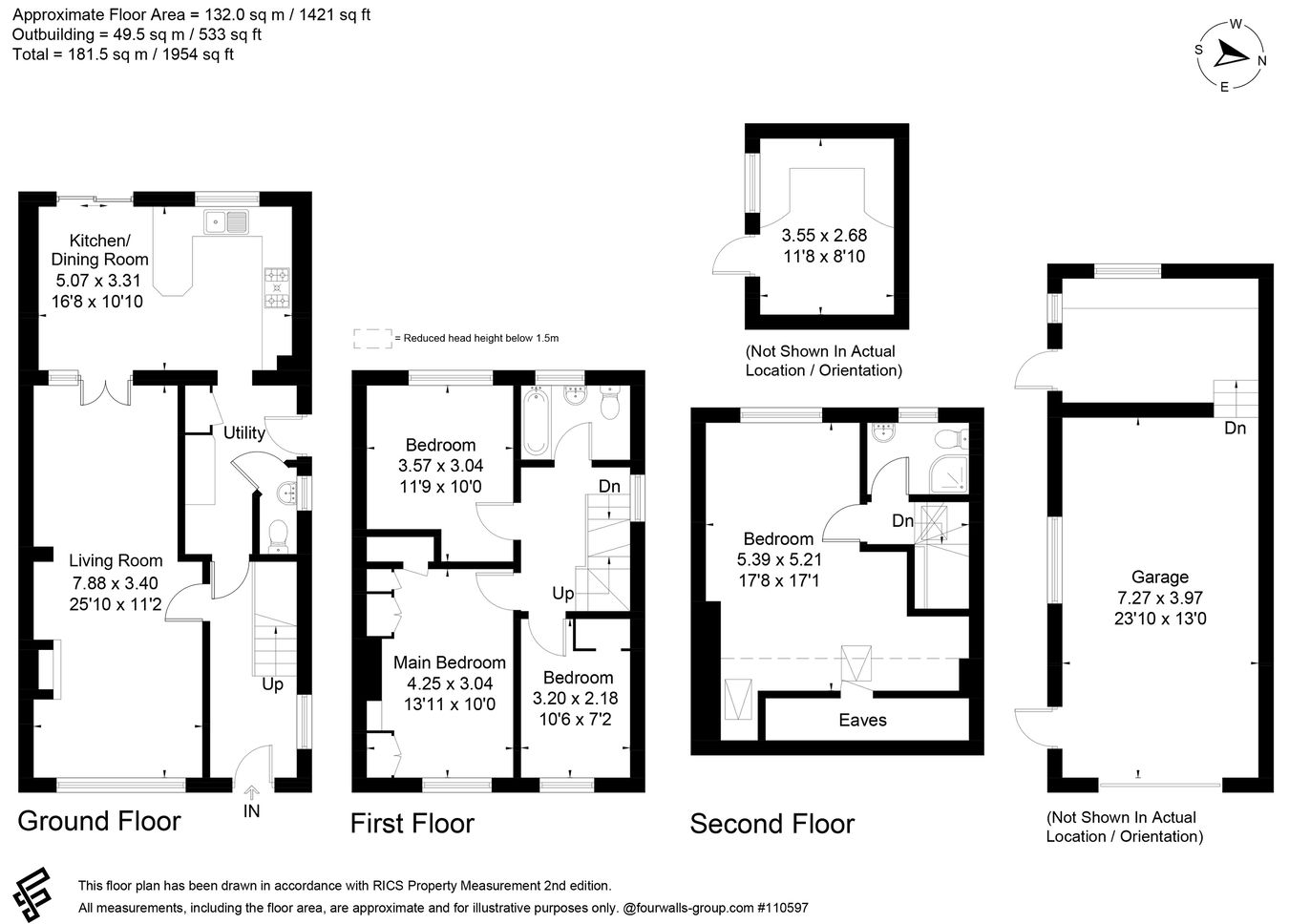 22, Drayton Close, Cheltenham floorplan