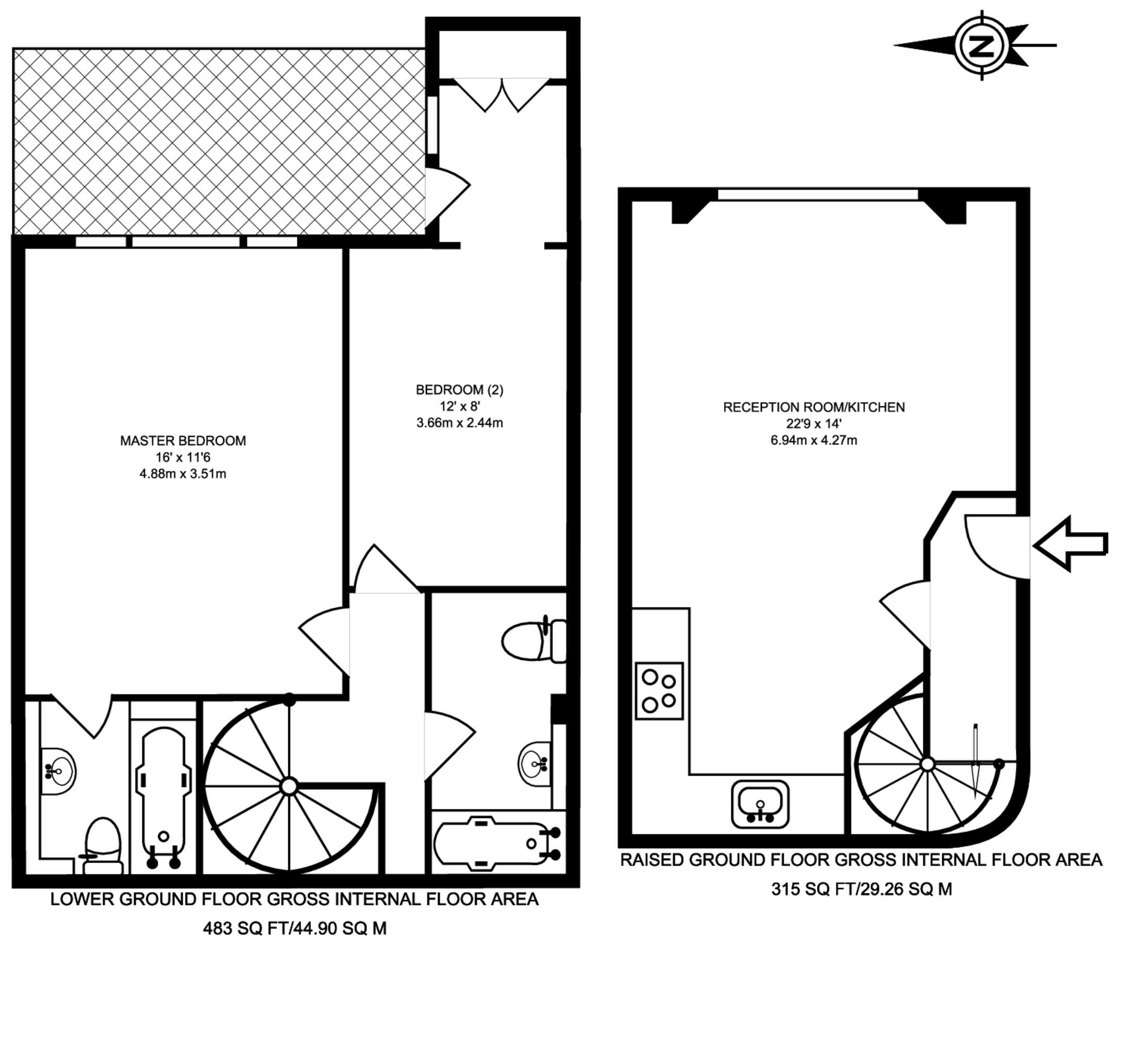 Clanricarde Gardens, Notting Hill floorplan