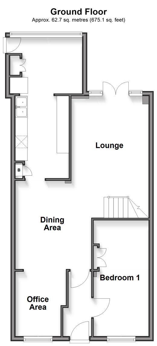 Knaves Acre, Headcorn floorplan