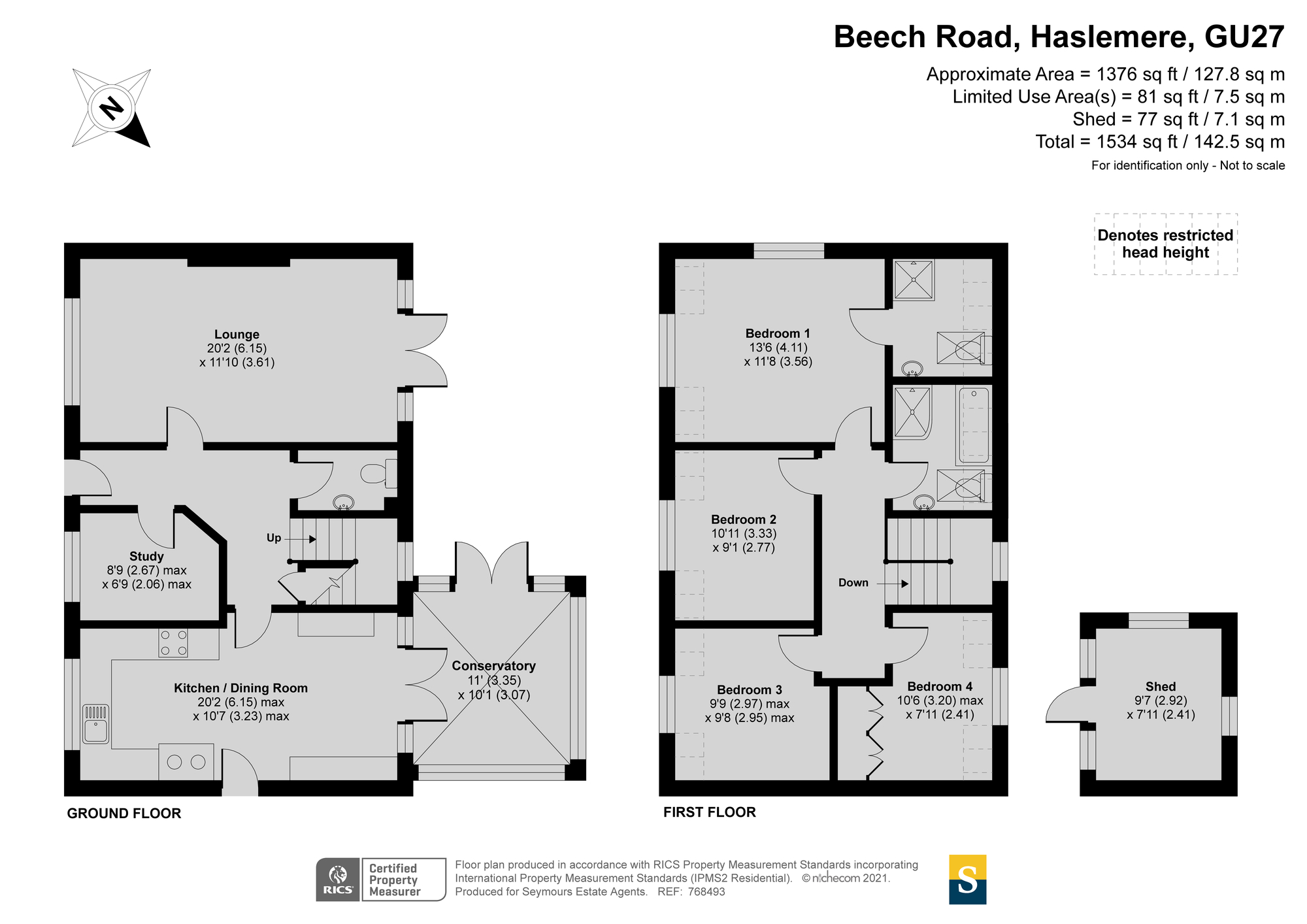 The Corner Cottage,, Beech Road, Surrey floorplan