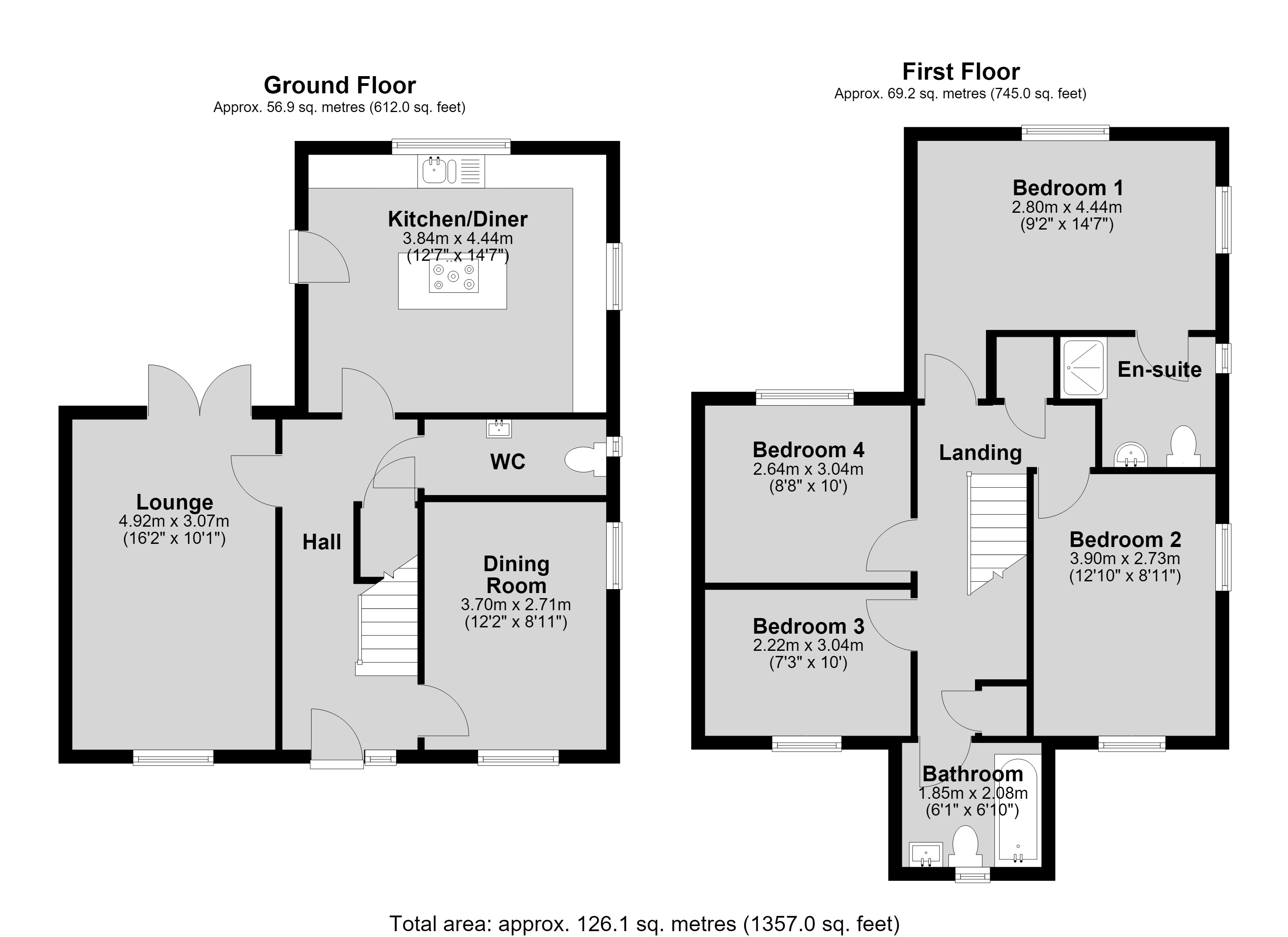 7, Goldcrest Avenue, Lincoln floorplan