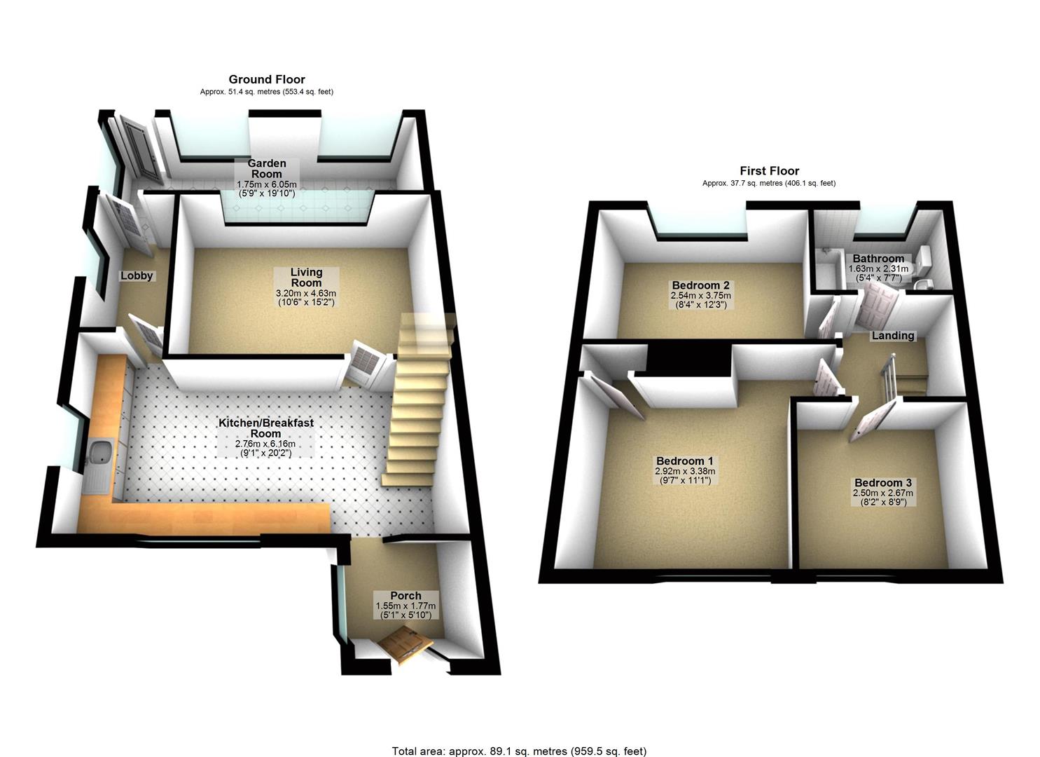 3 Bedrooms Semi-detached house for sale in Pepper Road, Calverton, Nottingham NG14