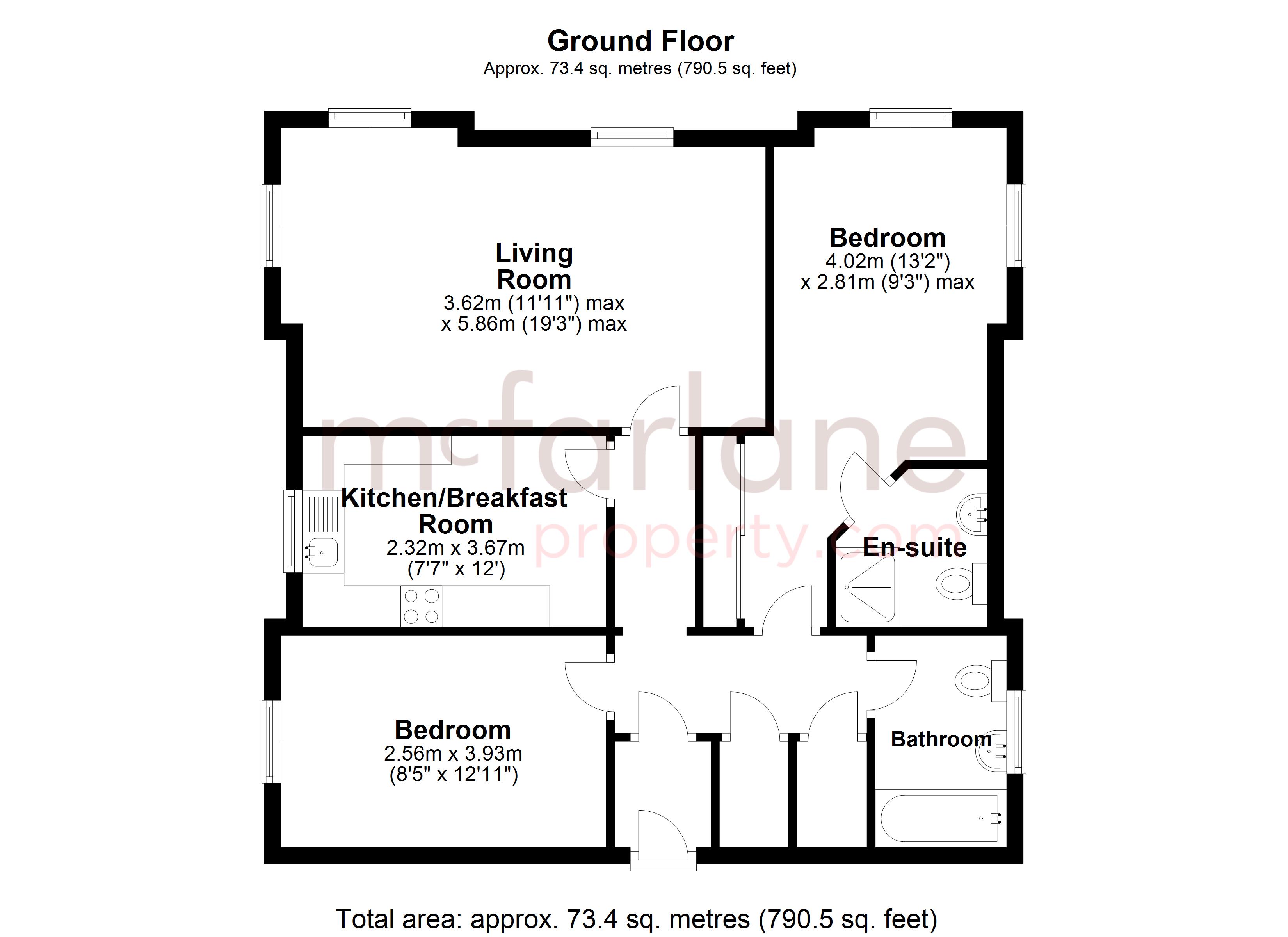 Saltash Road, Churchward, Swindon SN2, 2 bedroom flat to rent