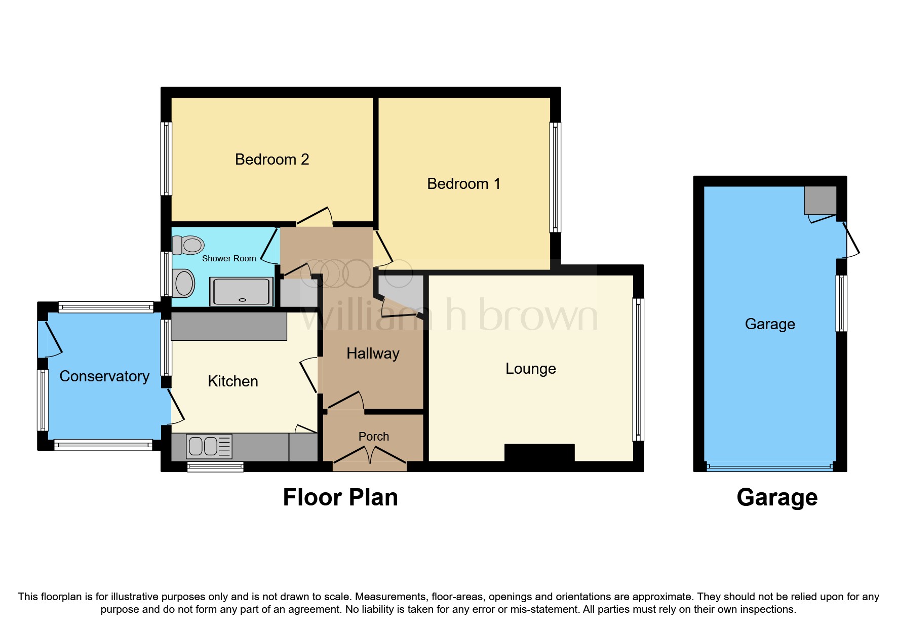 Denton Drive, Lowestoft NR33, 2 bedroom semidetached bungalow for sale