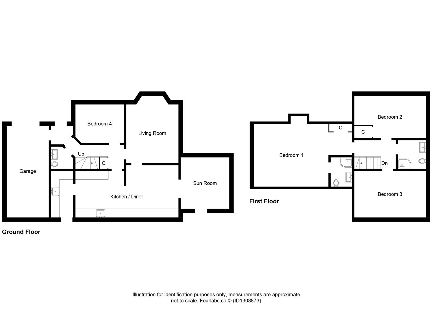 Borrowston Croft, Wick floorplan