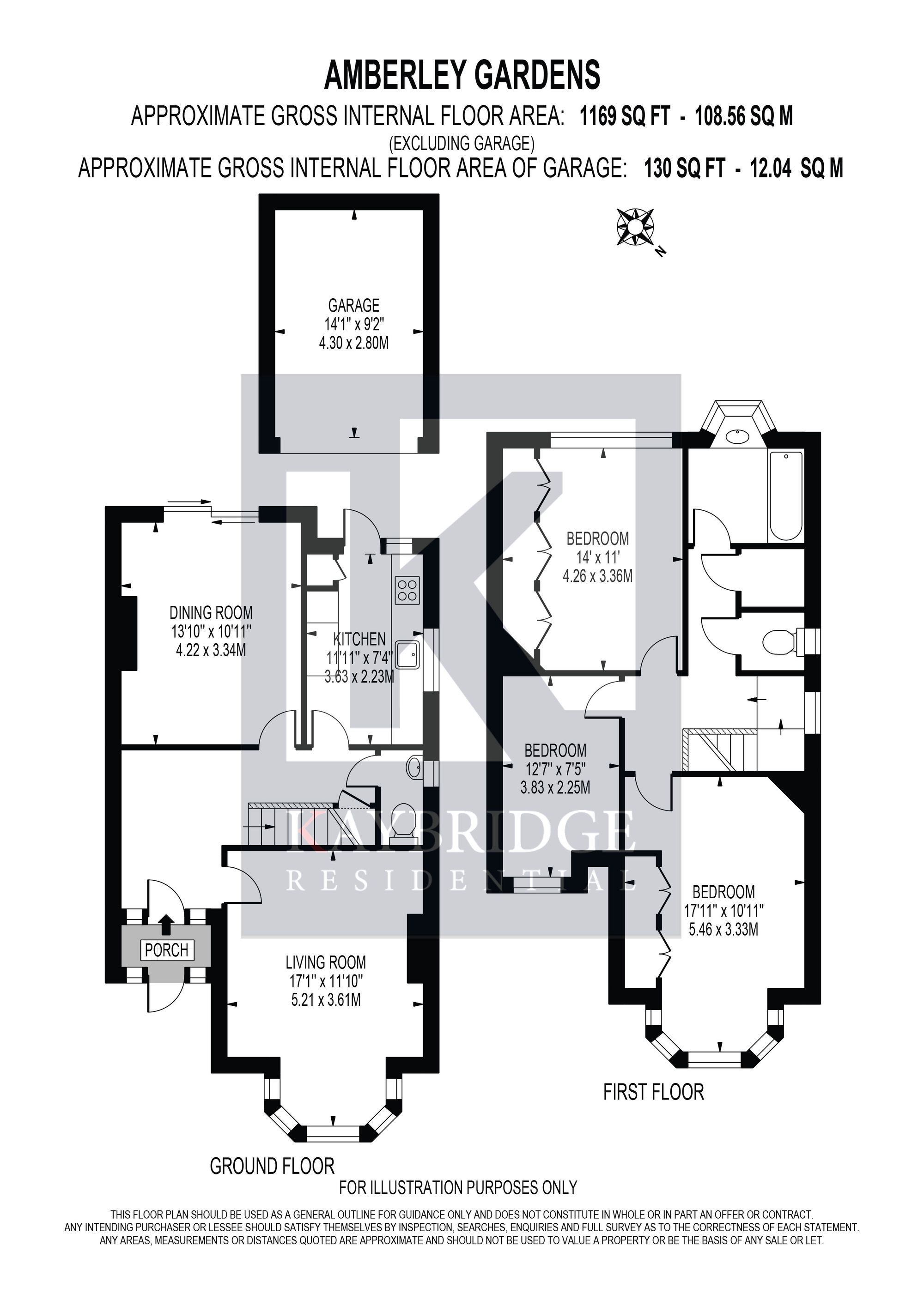 67 Amberley Gardens, Epsom floorplan