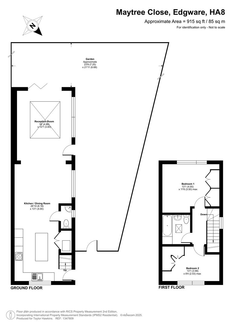 6A, Maytree Close, Edgware floorplan