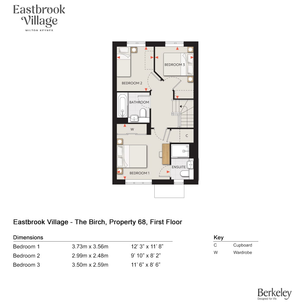 68, Milton Keynes, Mk16 0Hr, Milton Keynes floorplan