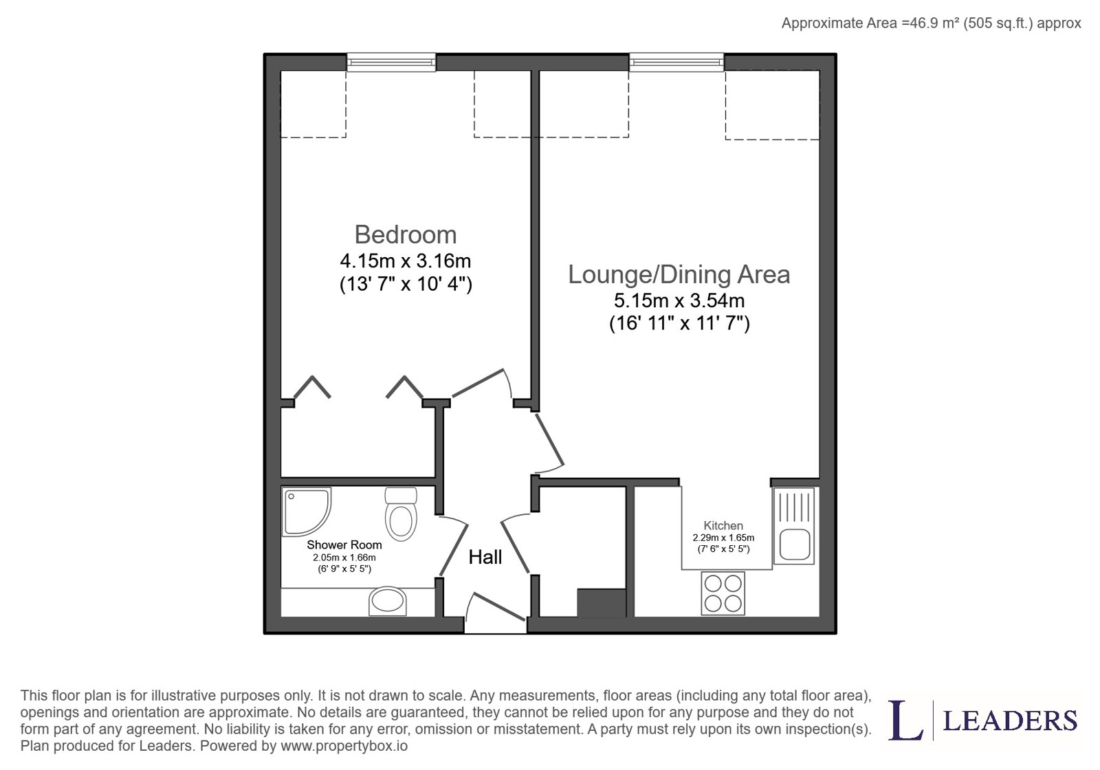 Flat 38, Redlin Court, Linkfield Lane, Surrey floorplan