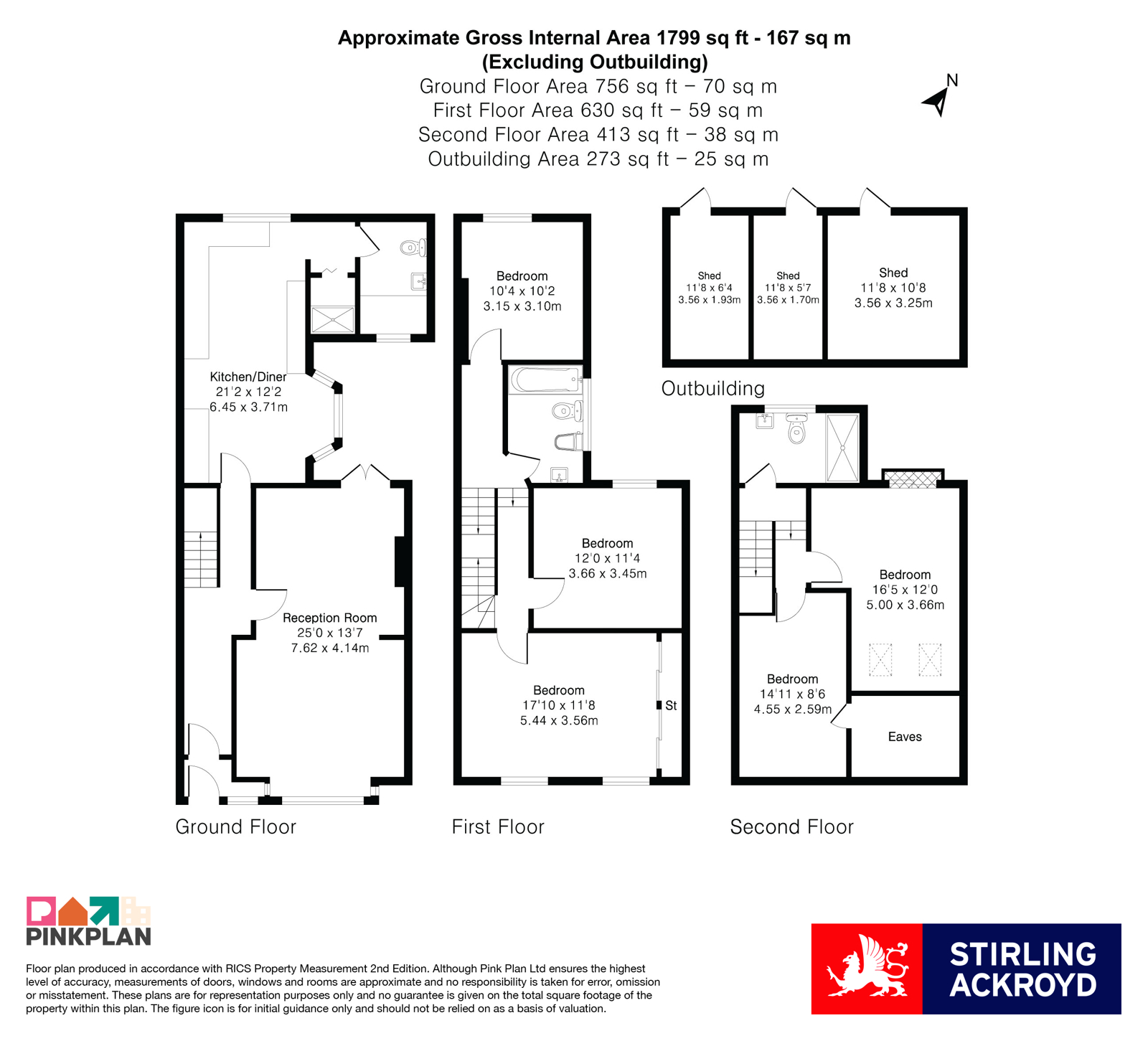 Sidney Road, Surrey floorplan