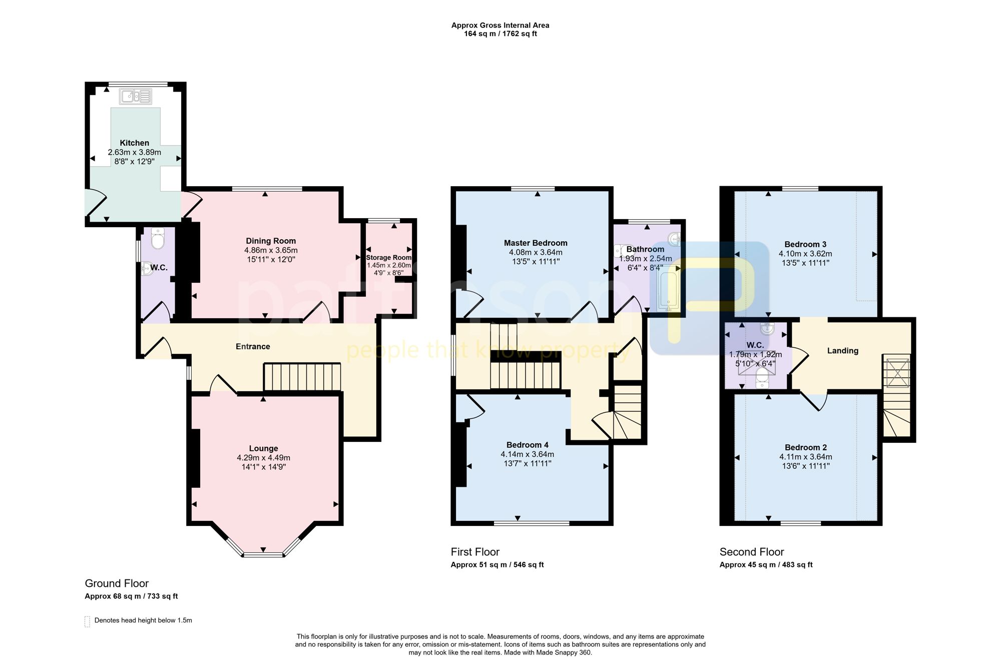 4 & 6, Hudson Street, South Shields floorplan