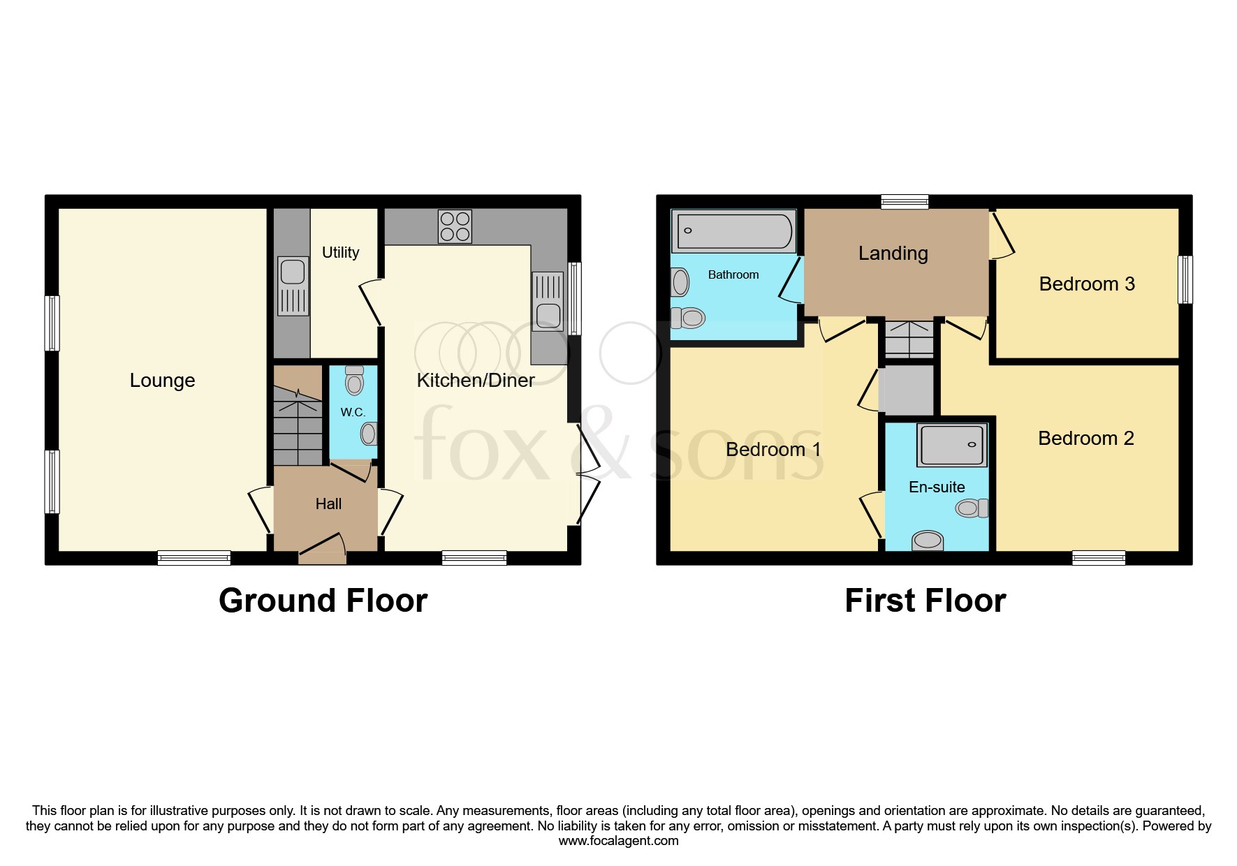 21, Haddon Close, Wellington floorplan