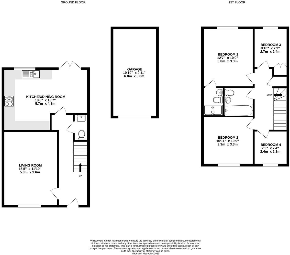 Gregory Drive, Church Crookham, Fleet, Hampshire, GU52 floorplan