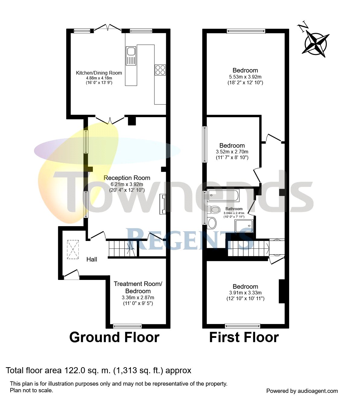 3 Bedrooms Semi-detached house for sale in Park Avenue, Egham, Surrey TW20