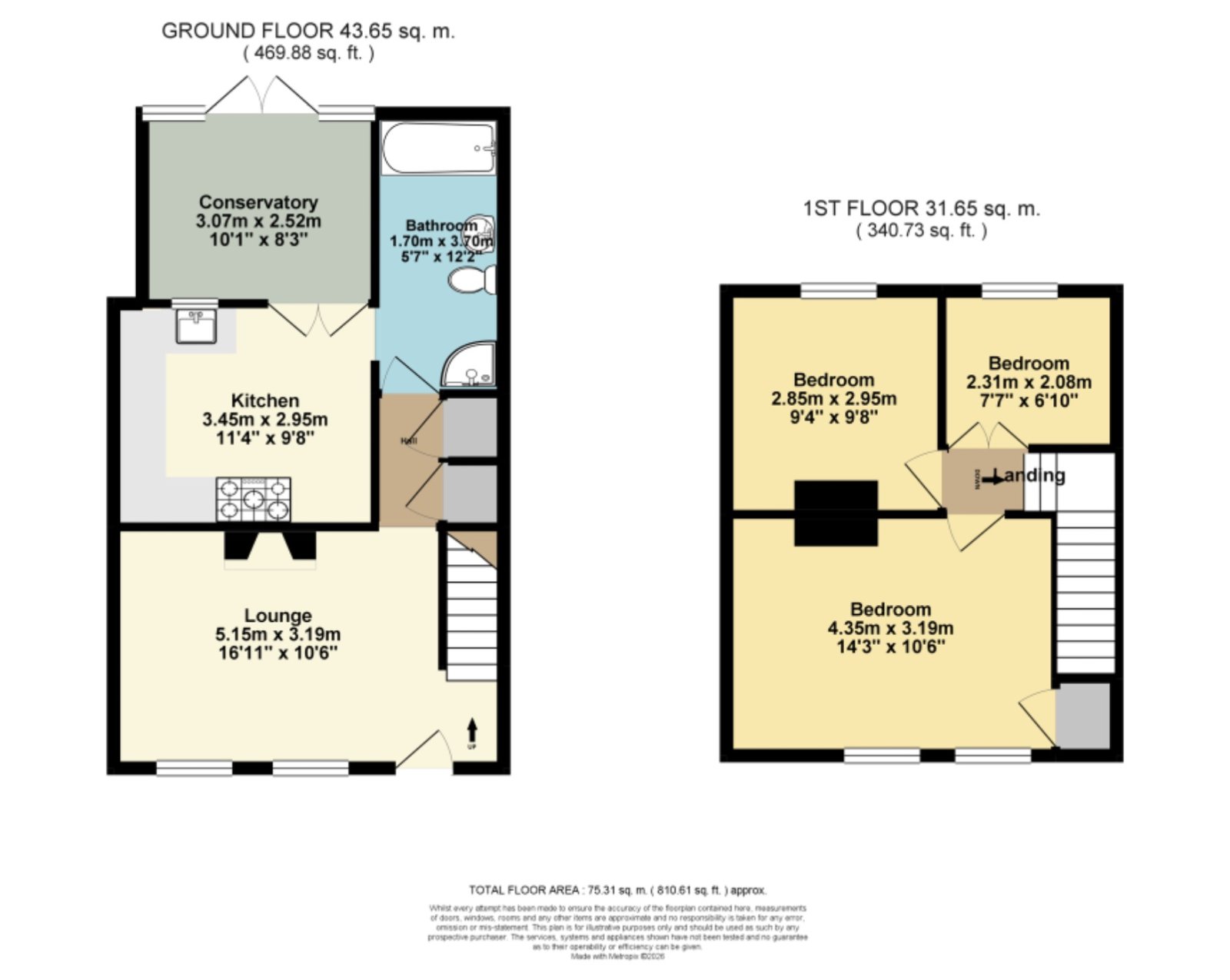 23, Princes Terrace, Hythe floorplan