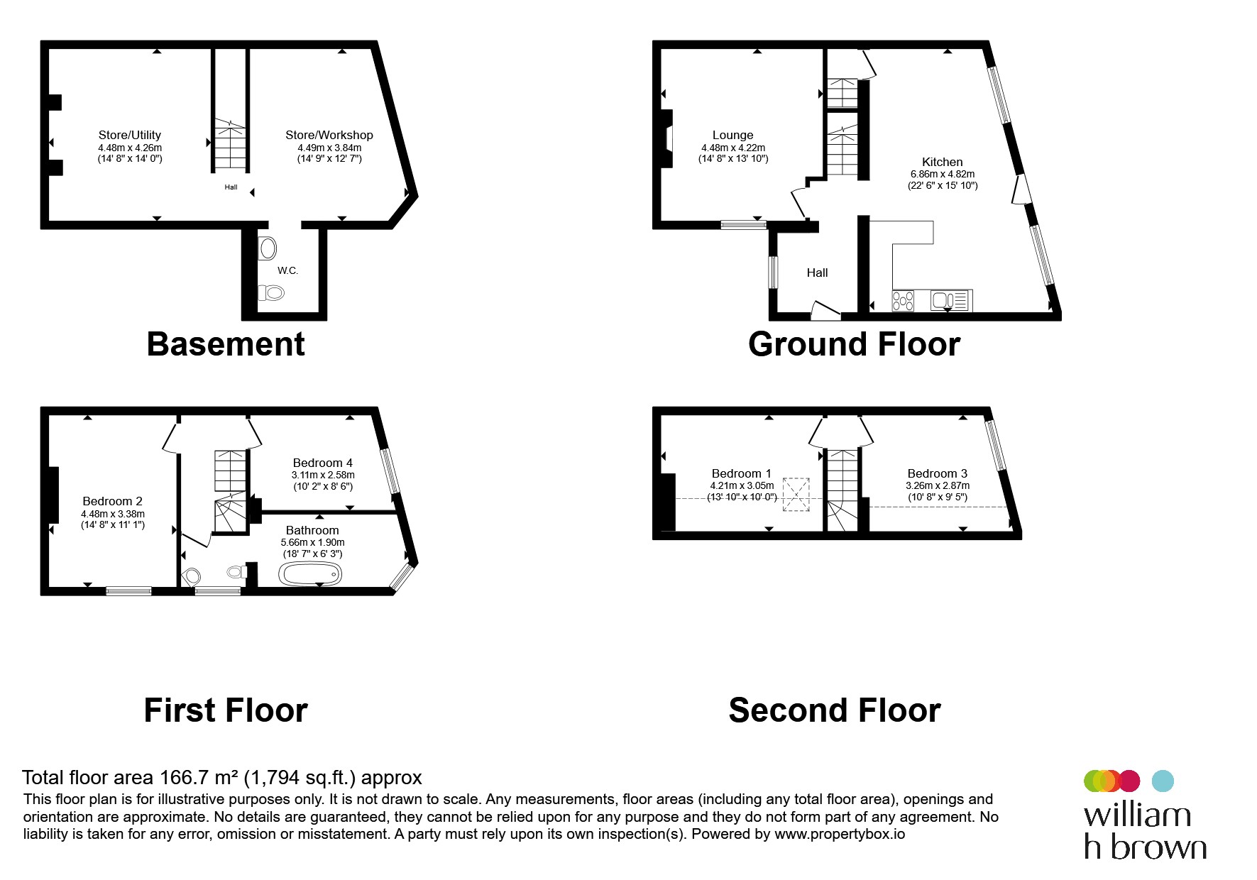 2-4, Boston Street, SOWERBY BRIDGE floorplan