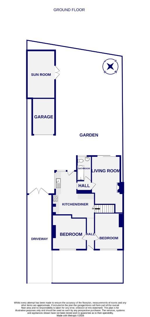 6, Drome Road, York floorplan