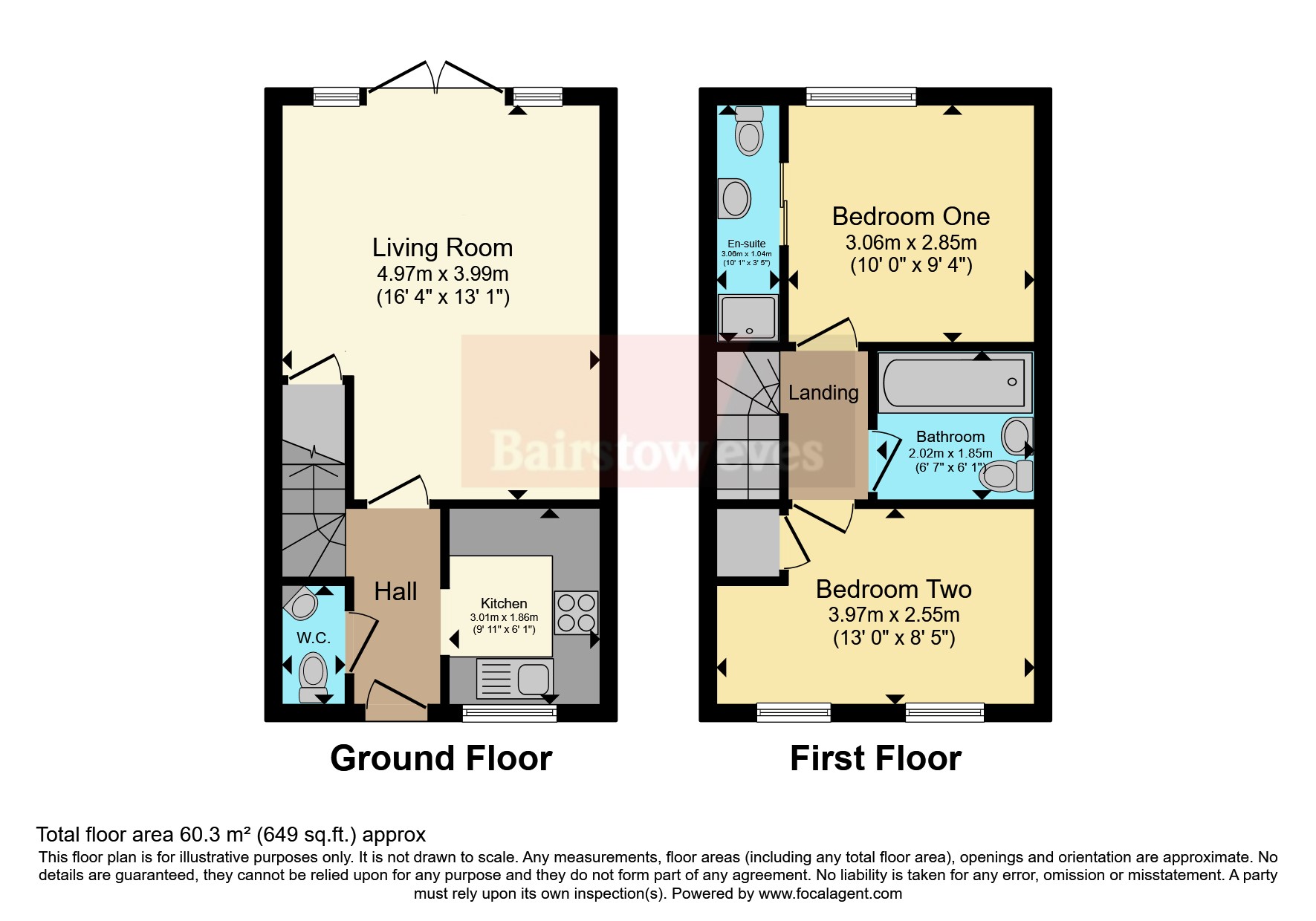 Yorkshire Grove, Walsall, West Midlands WS2, 2 bedroom semidetached