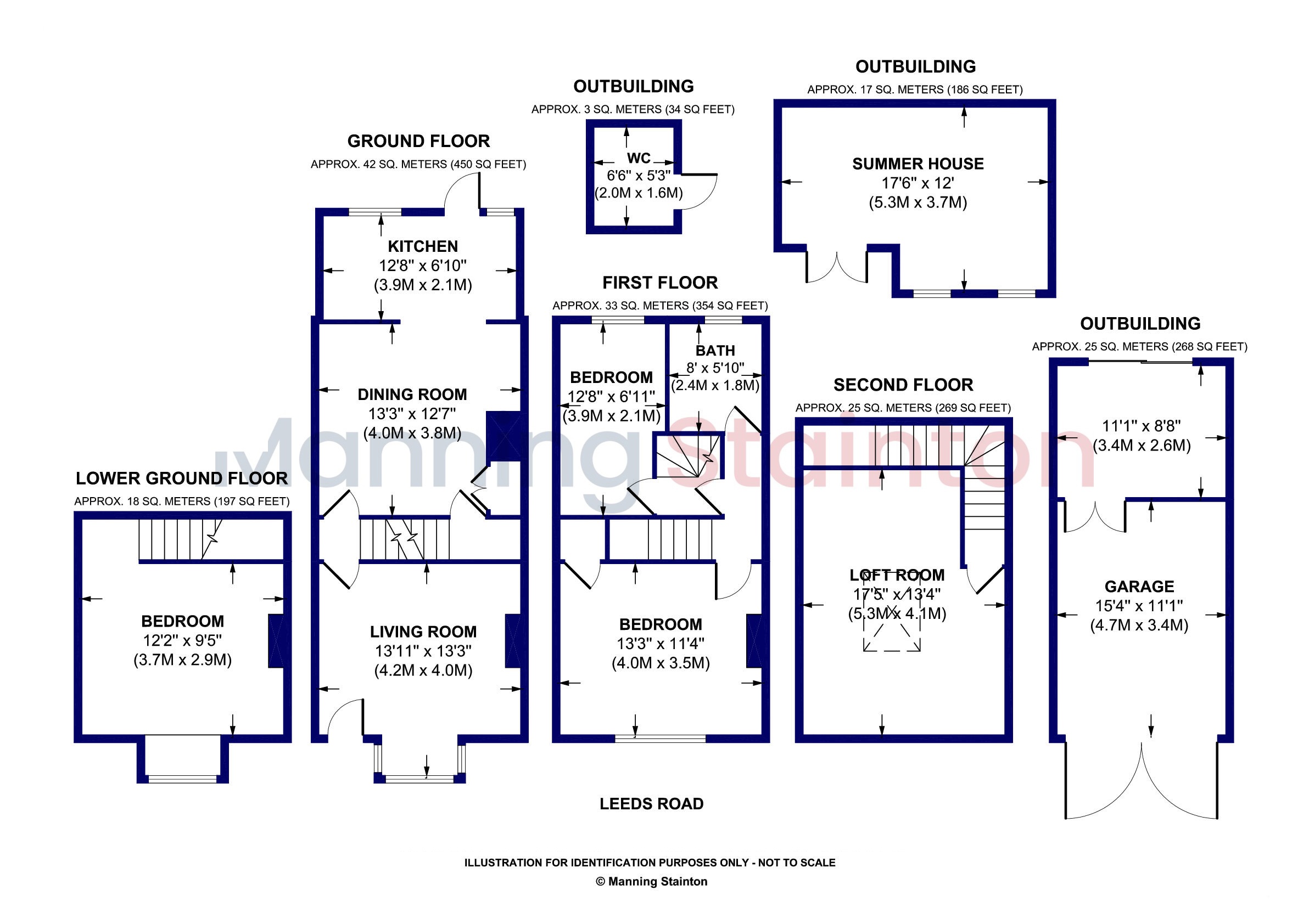 87, Leeds Road, Leeds floorplan