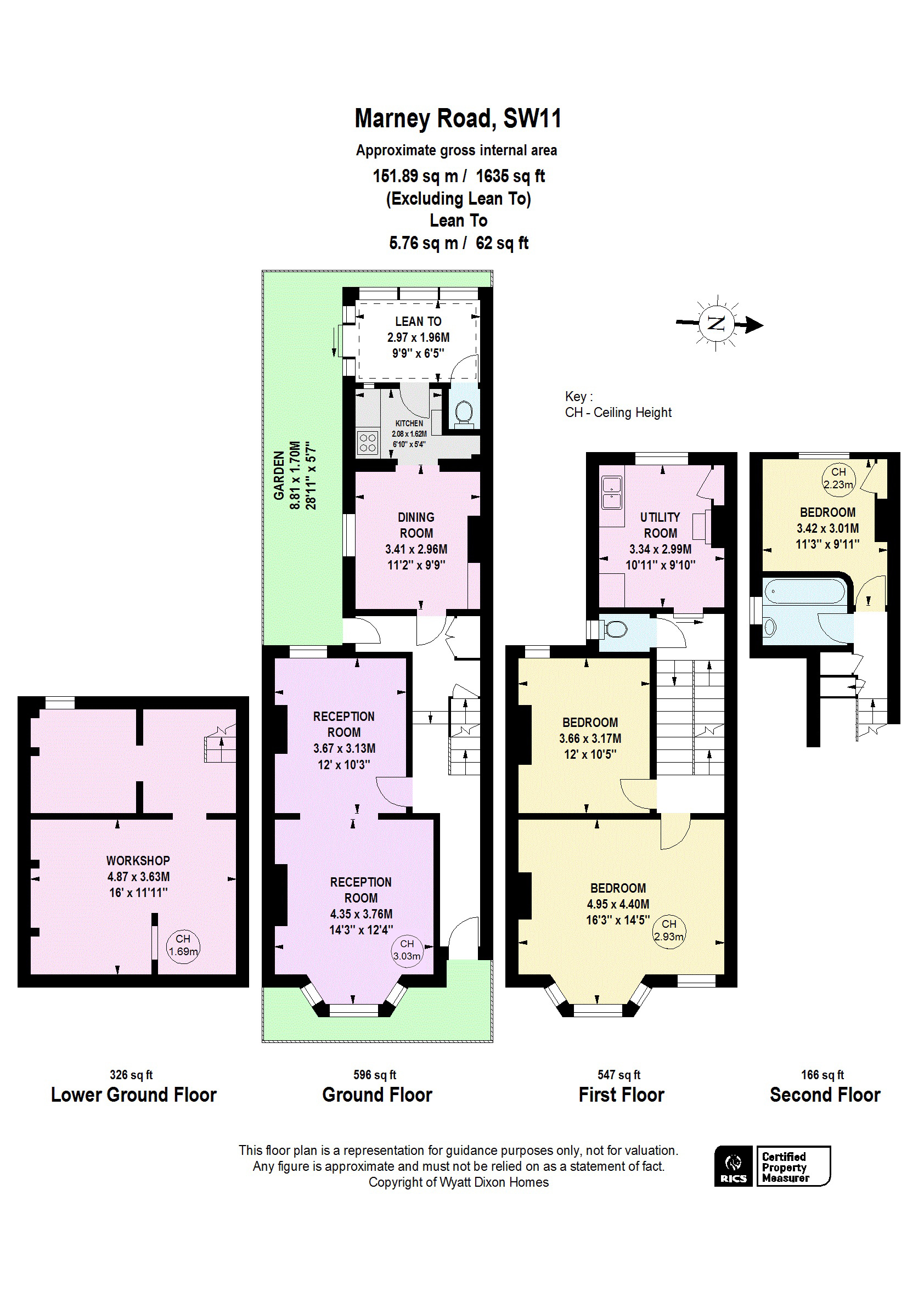 Marney Road, London SW11, 4 bedroom property for sale 64137471