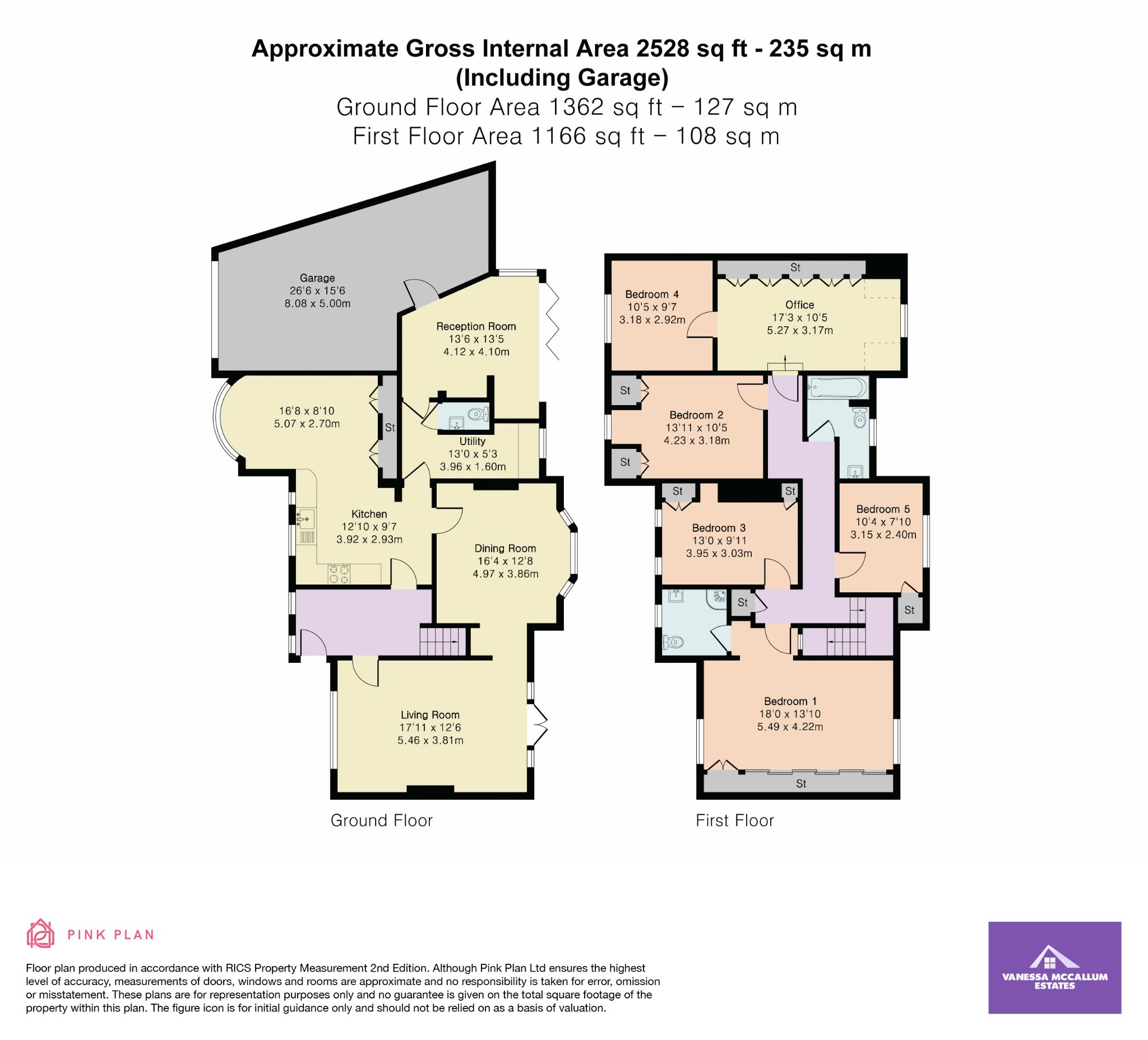 3 The Close, Brookmans Park floorplan