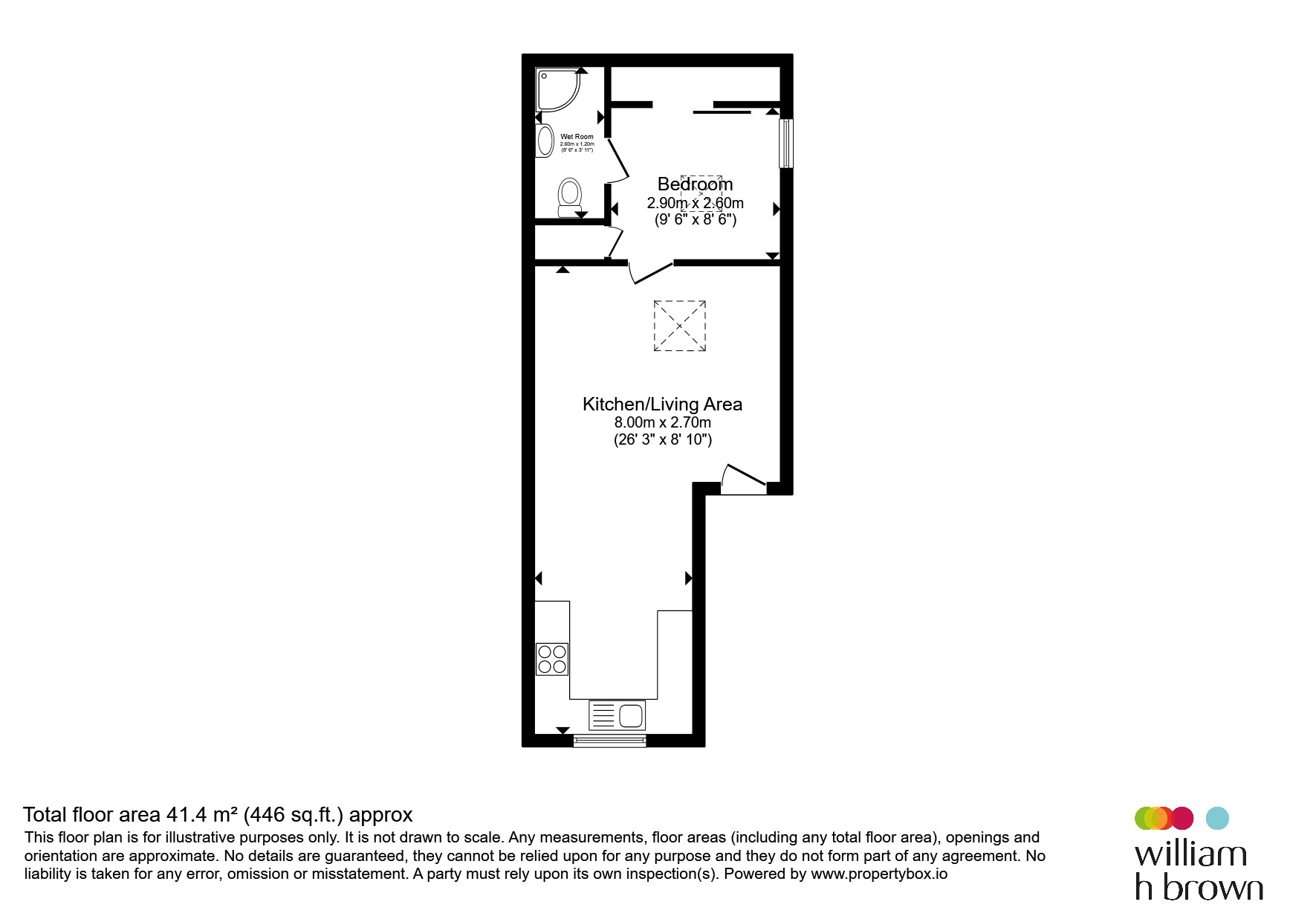 6, Bermondsey Place East, Great Yarmouth floorplan