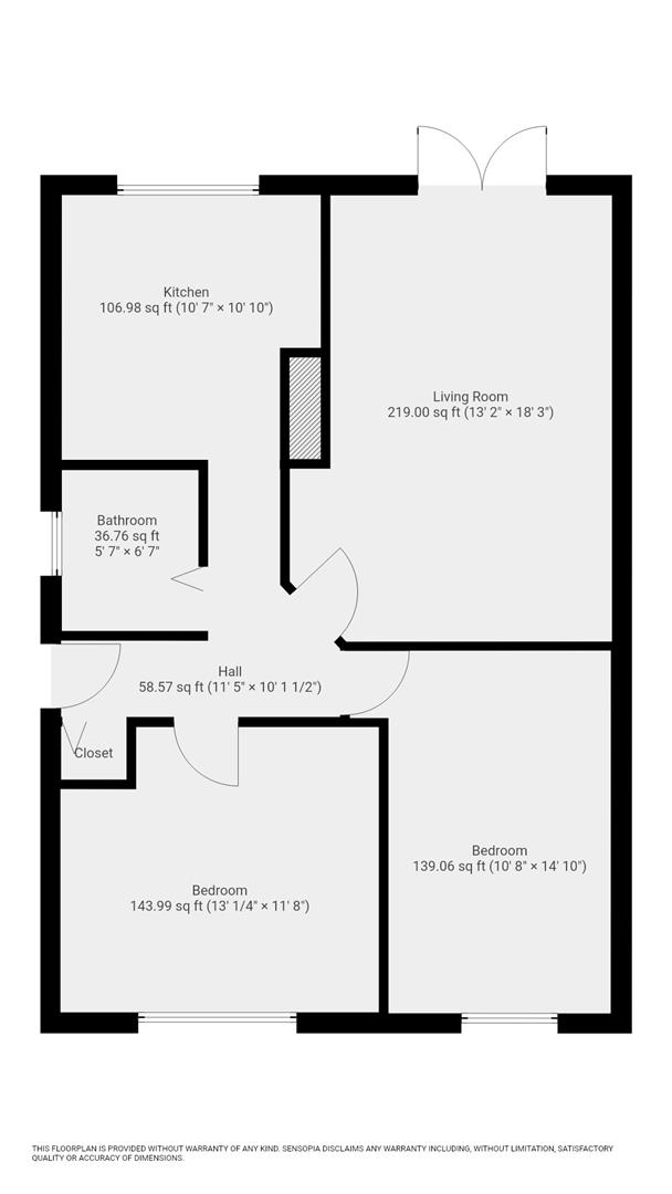 328, Roundhills, Waltham Abbey floorplan