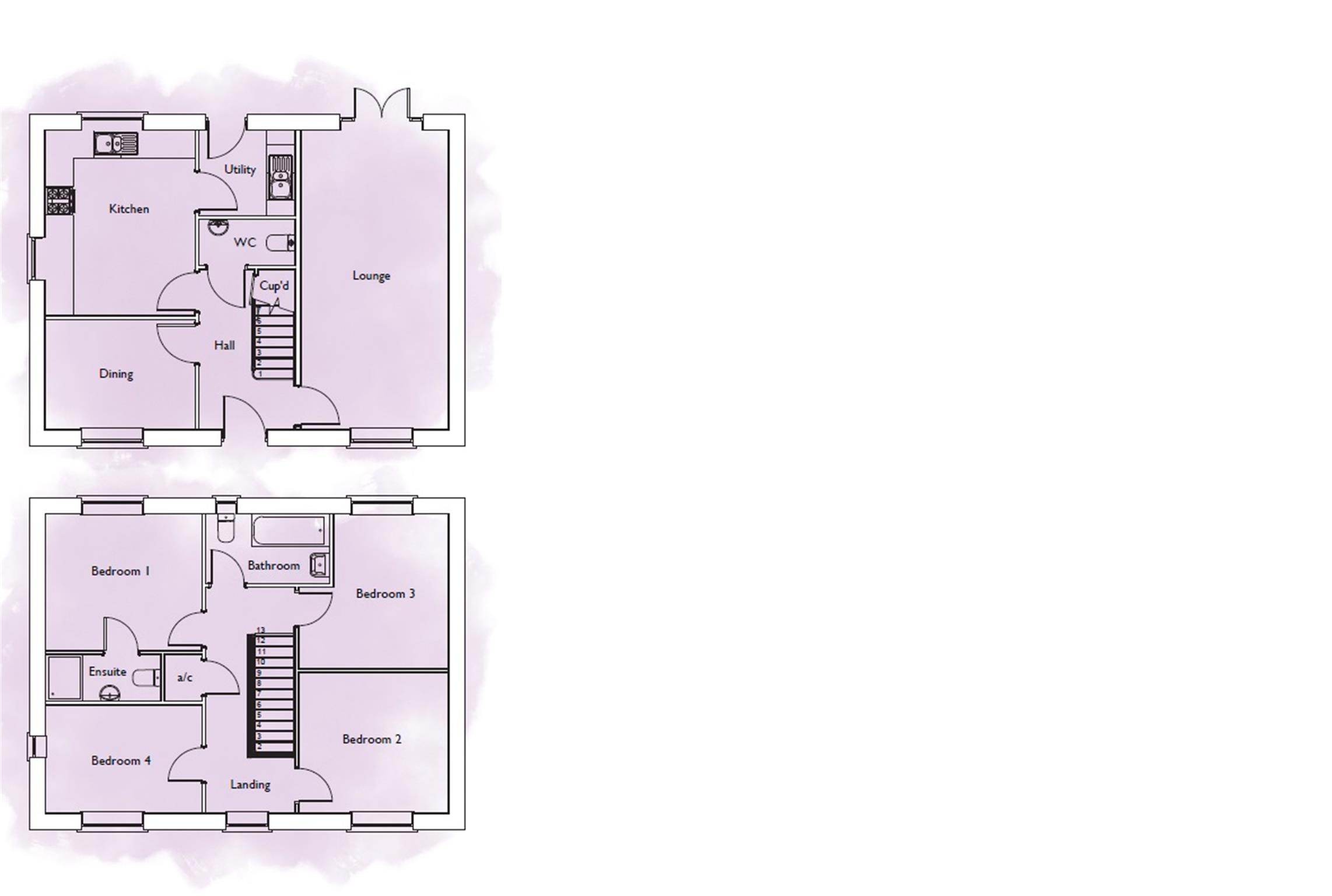 4 Bedrooms Detached house for sale in Plot 4, The Neston, Blunsdon Meadow, Swindon SN25