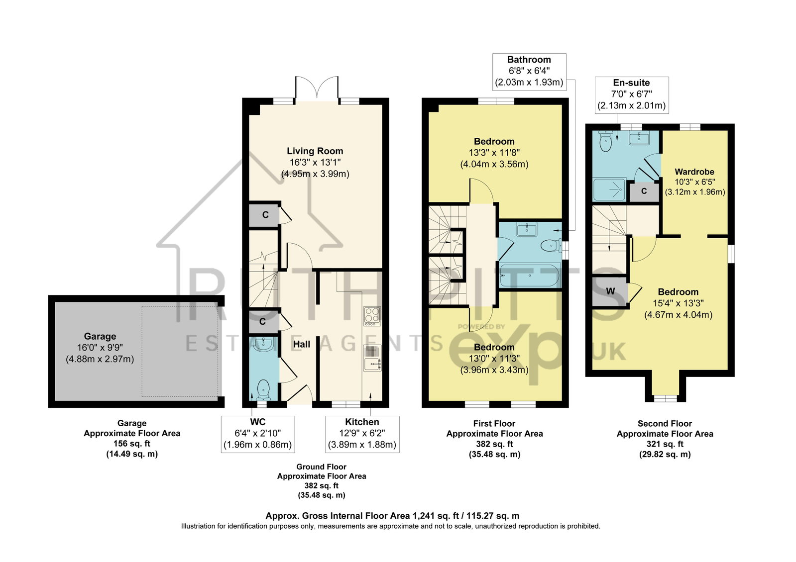 45, Cherry Tree Walk, Knottingley floorplan
