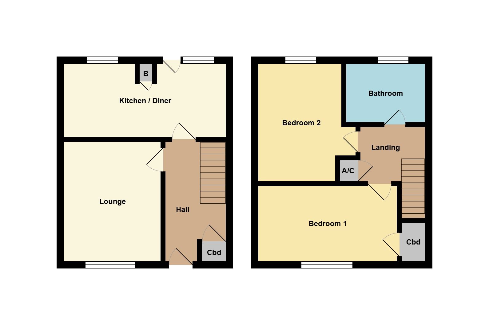 48, Coed Cae, Caerphilly floorplan