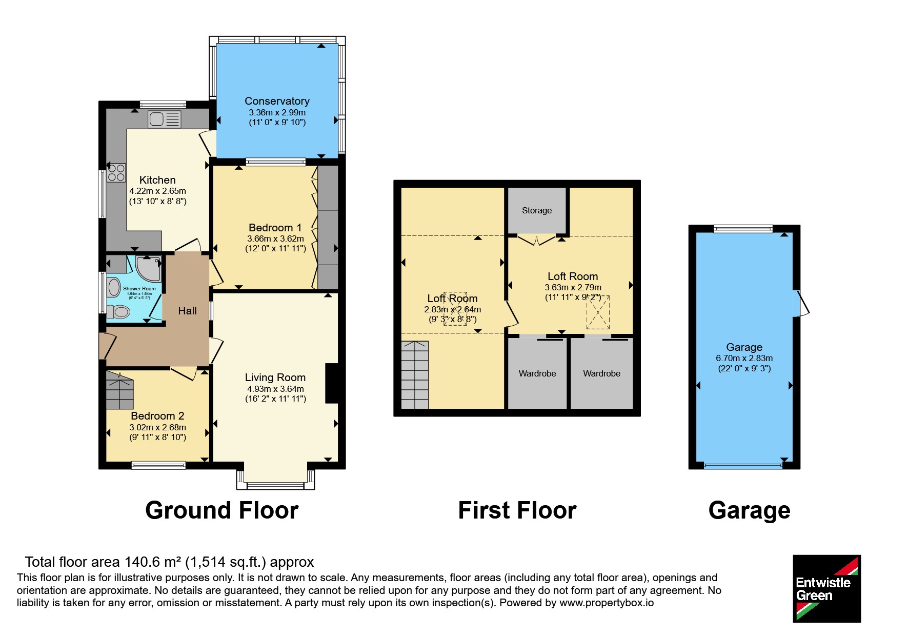 24, Wordsworth Avenue, Carnforth floorplan