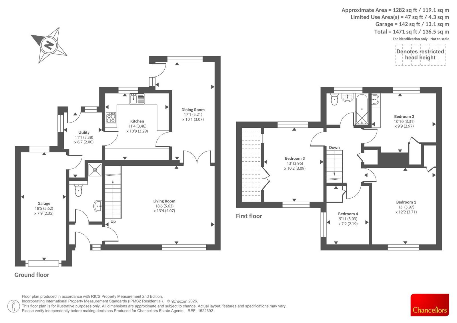Glynswood, Surrey floorplan