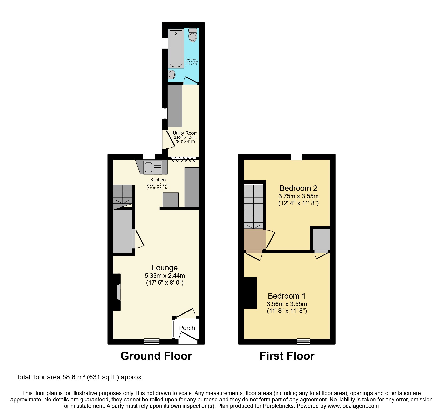 64, Frizington Road, Frizington floorplan