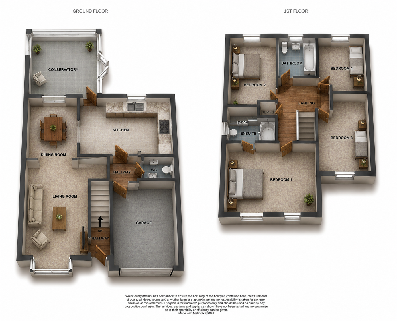 4, Wentworth Drive, Rotherham floorplan