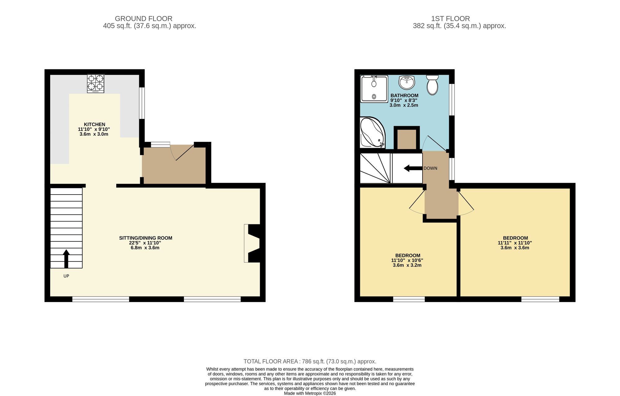 85 Holborough Road, Snodland floorplan