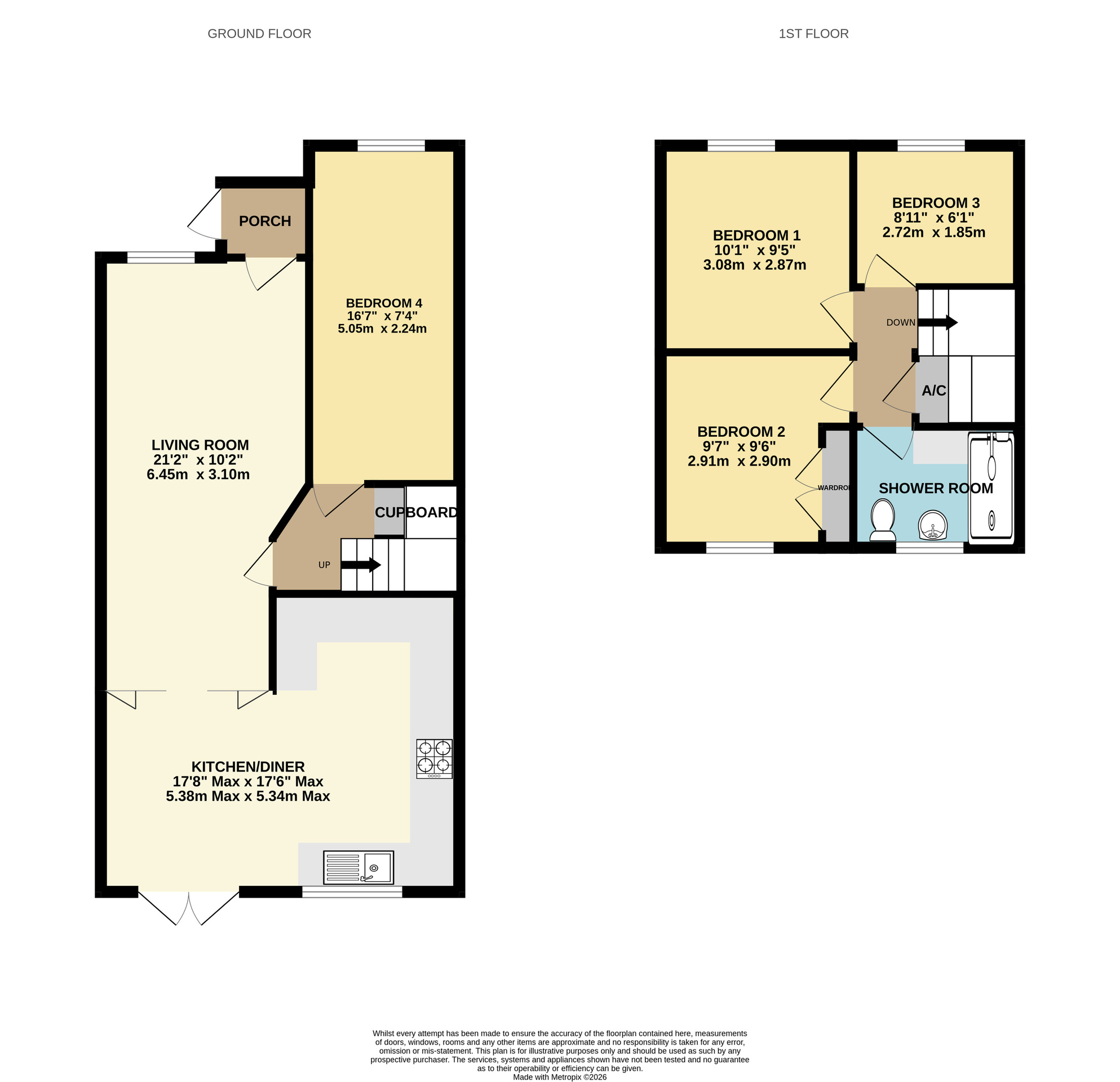 40 Croft Road, Portland floorplan