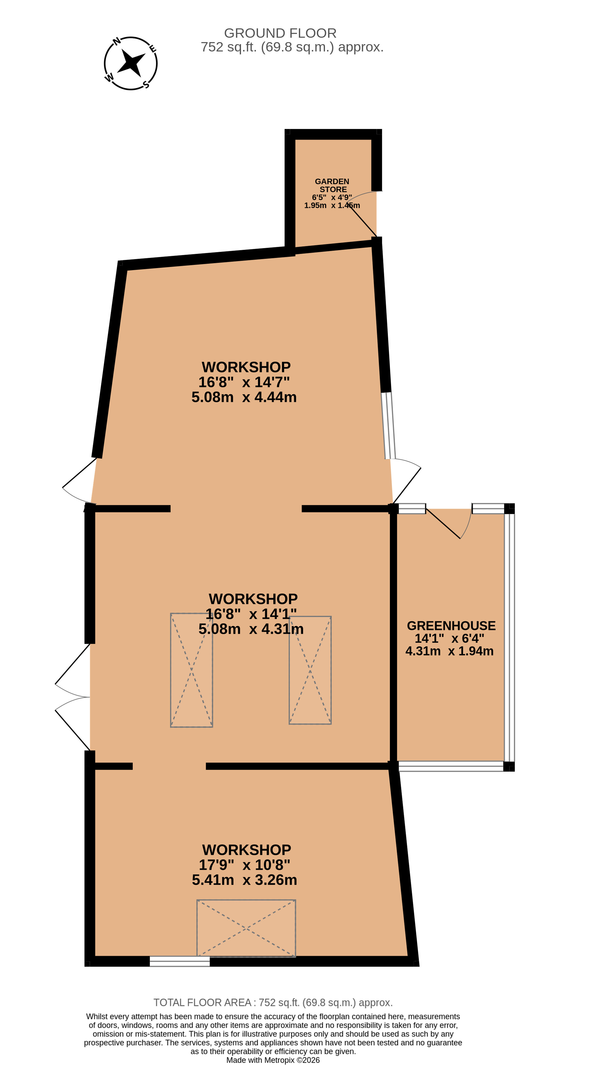 Hawks Lane House,, Cheap Street, Cheltenham floorplan